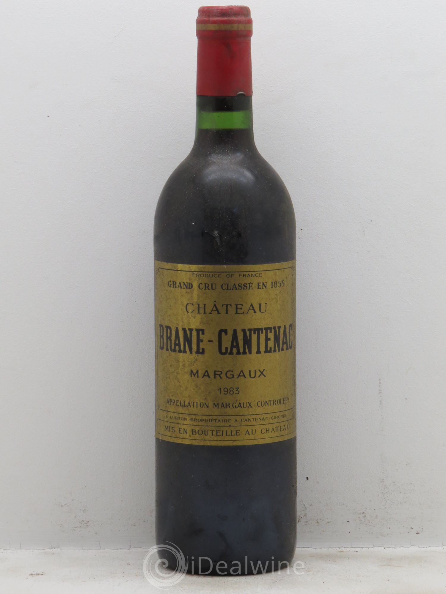 Château Brane Cantenac 2ème Grand Cru Classé 1983 - Lot de 1 bouteille - 0