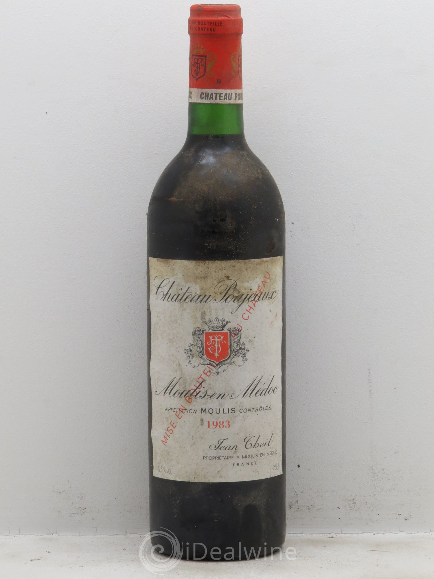Château Poujeaux 1983 - Lot de 1 bouteille - 0