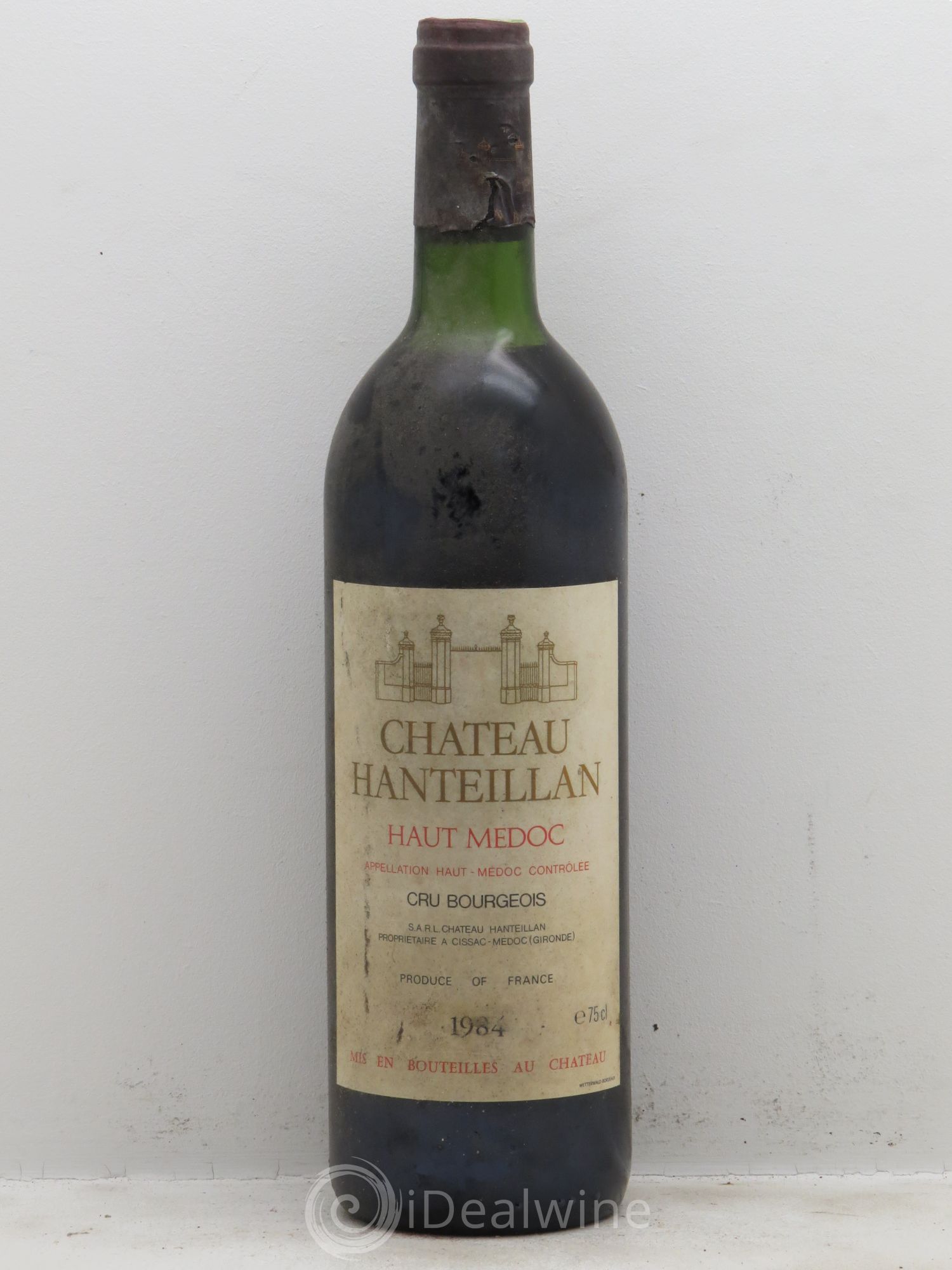 Château Hanteillan Cru Bourgeois 1984 - Lot de 6 bouteilles - 0