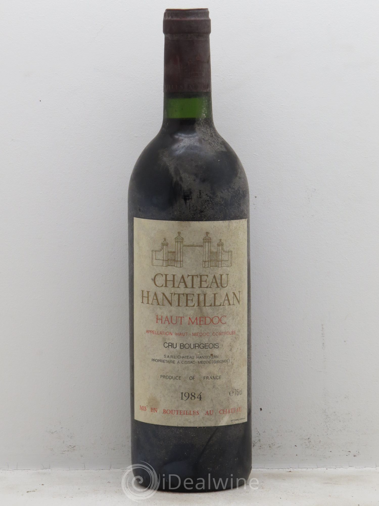 Château Hanteillan Cru Bourgeois 1984 - Lot de 1 bouteille - 0