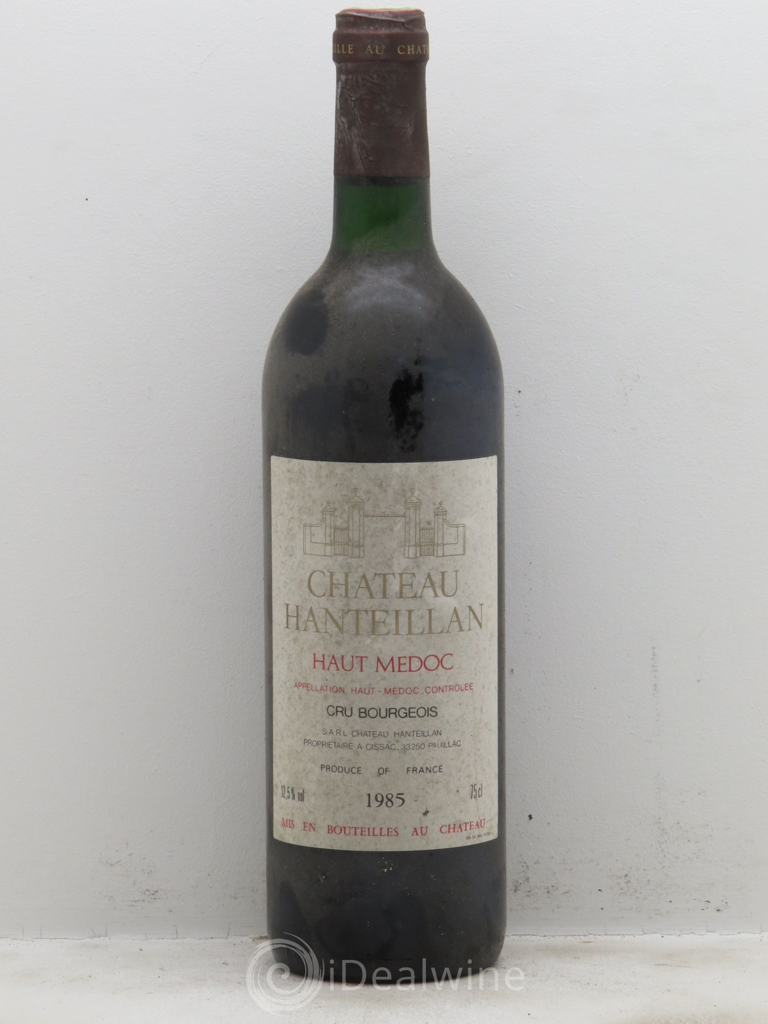 Château Hanteillan Cru Bourgeois 1985 - Lot de 6 bouteilles - 0