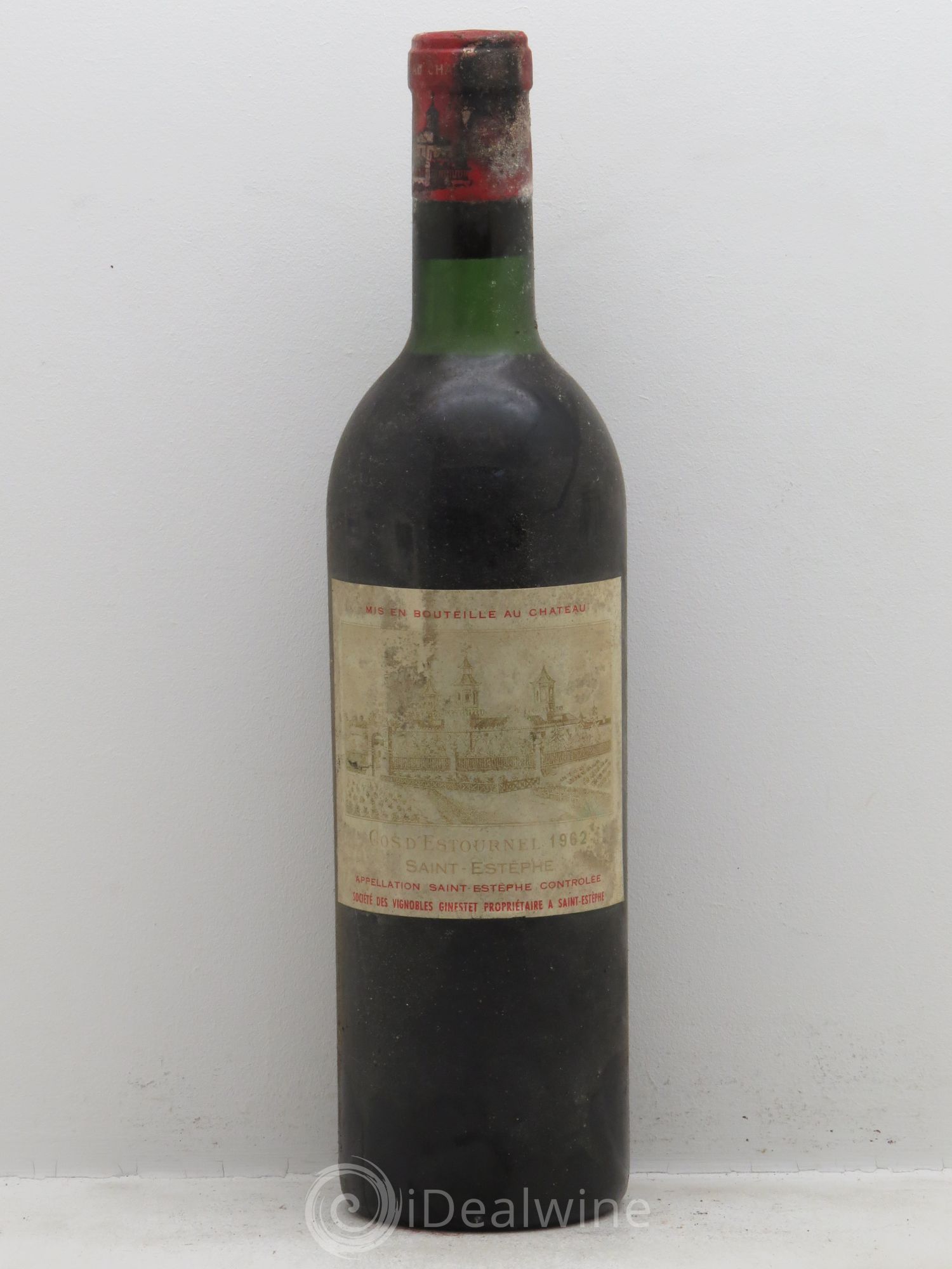 Cos d'Estournel 2ème Grand Cru Classé 1962 - Lot de 1 bouteille - 0