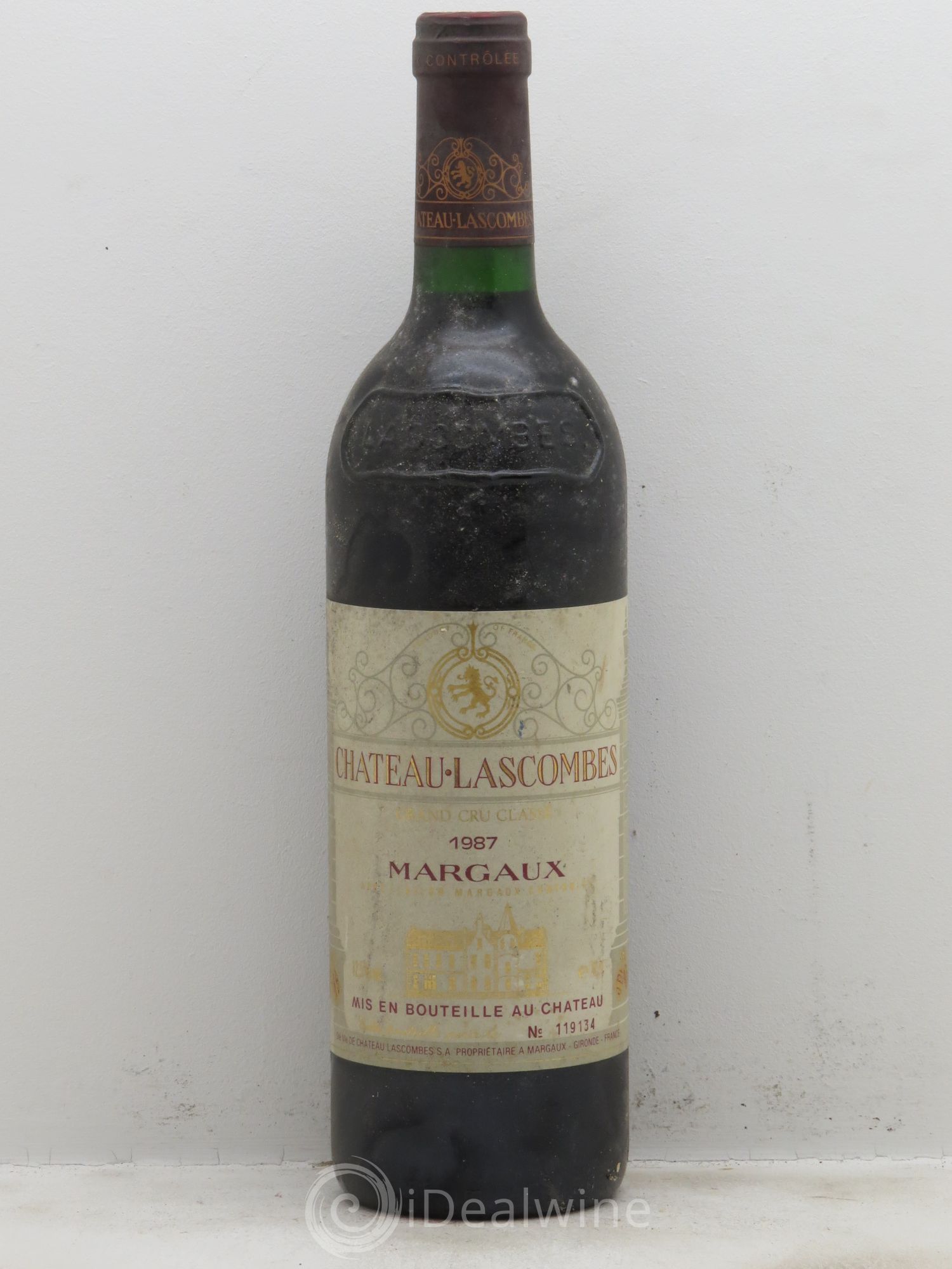 Château Lascombes 2ème Grand Cru Classé 1987 - Lot de 1 bouteille - 0