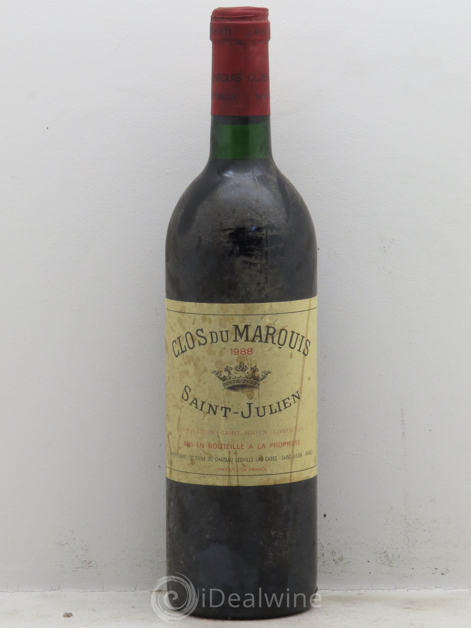 Clos du Marquis 1988 - Lot de 1 bouteille - 0