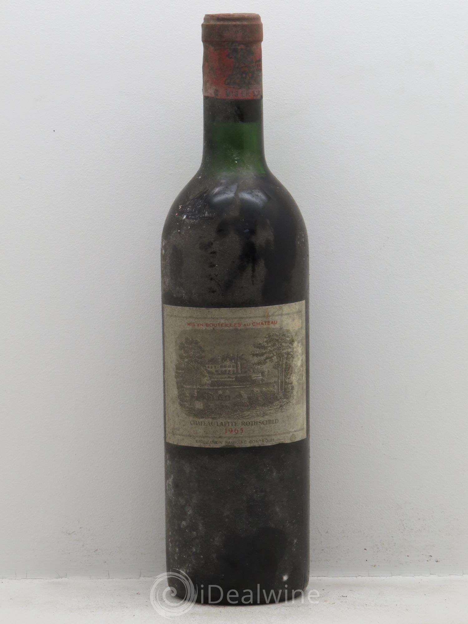 Château Lafite Rothschild 1er Grand Cru Classé 1965 - Lot de 1 bouteille - 0