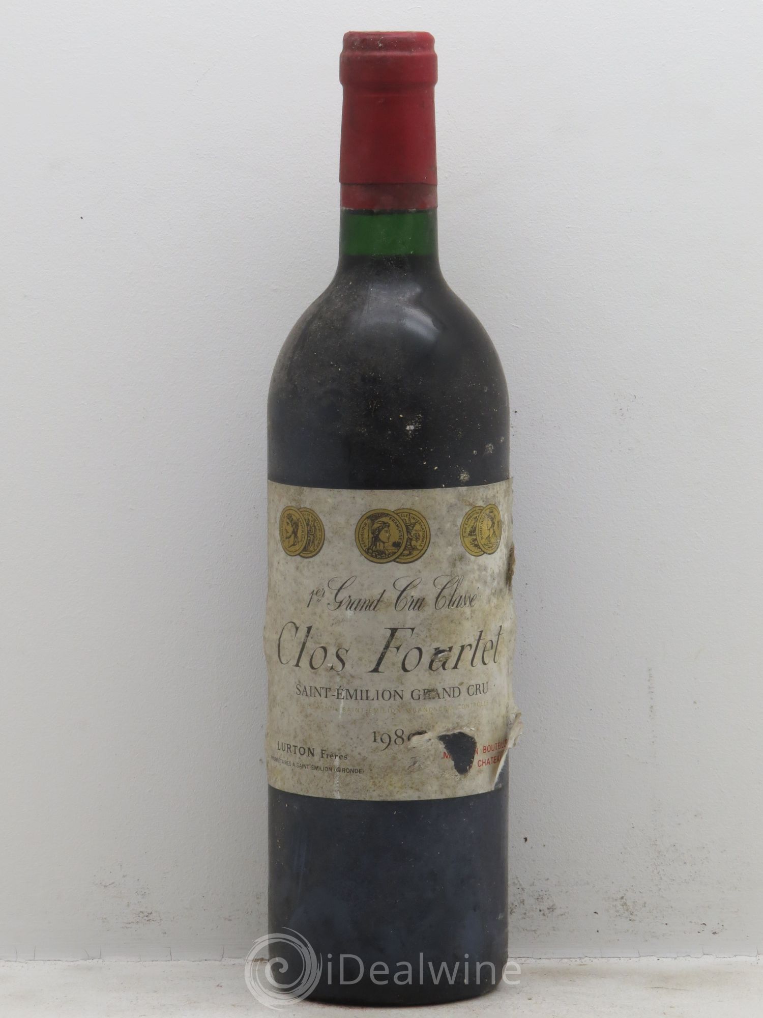 Clos Fourtet 1er Grand Cru Classé B - Lot de 1 bouteille - 0