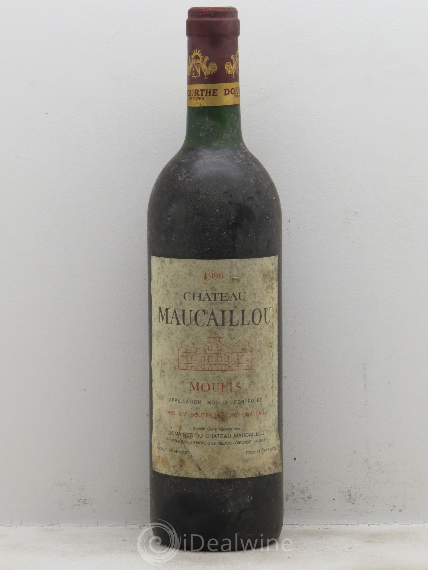 Château Maucaillou 1990 - Lot de 1 bouteille - 0