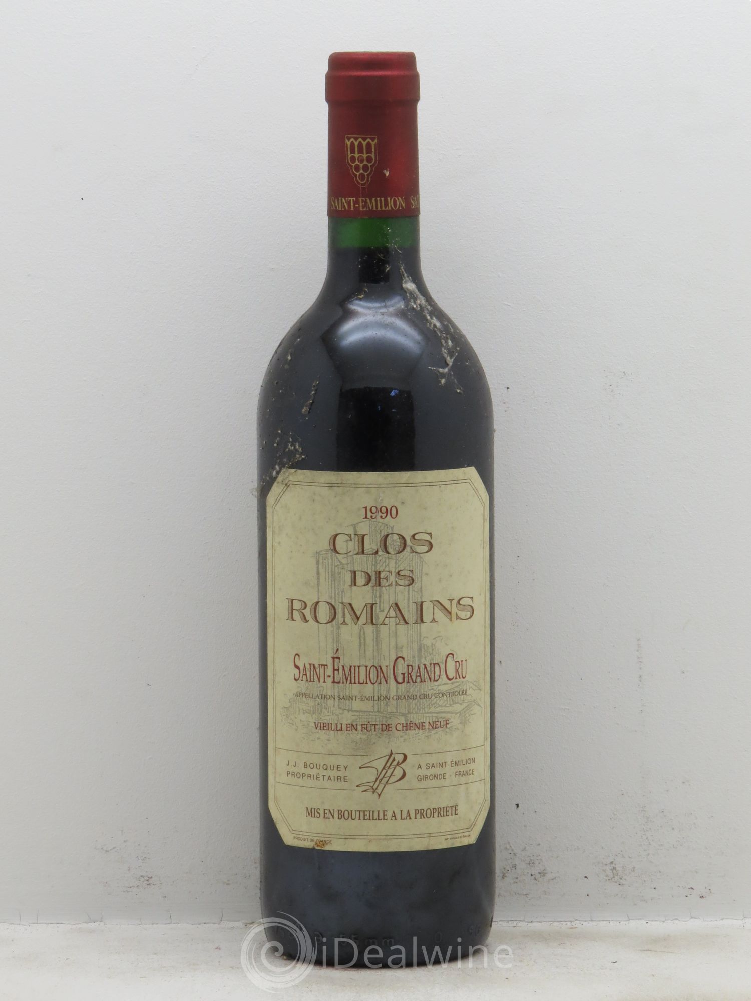 Saint-Émilion Clos des Romains 1990 - Posten von 1 Flasche - 0