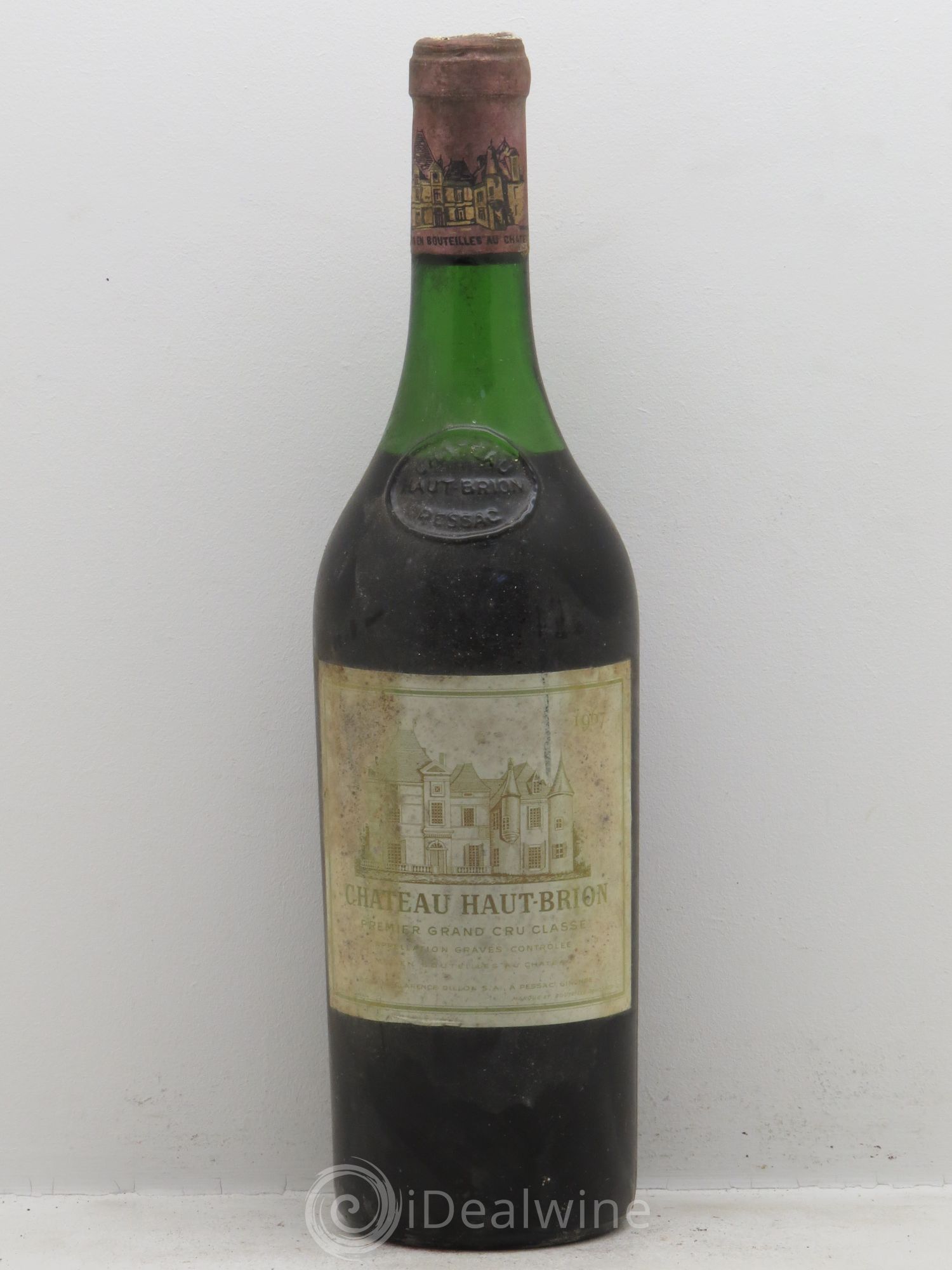 Château Haut Brion 1er Grand Cru Classé 1967 - Lot de 1 bouteille - 0