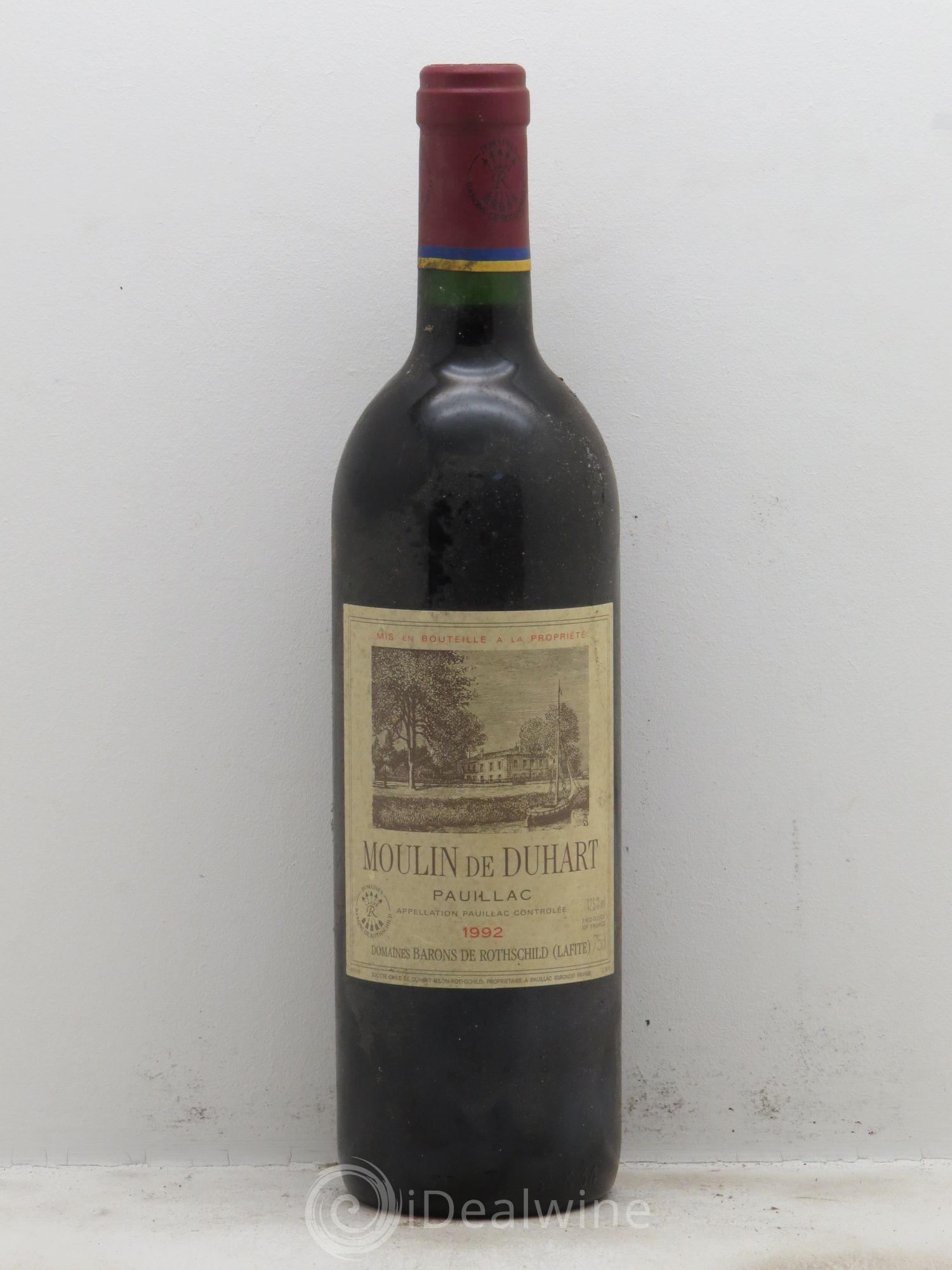 Pauillac Moulin de Duhart 1992 - Posten von 1 Flasche - 0