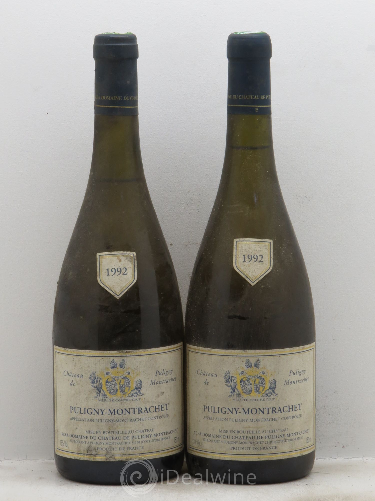 Puligny-Montrachet Château de Puligny 1992 - Posten von 2 Flaschen - 0