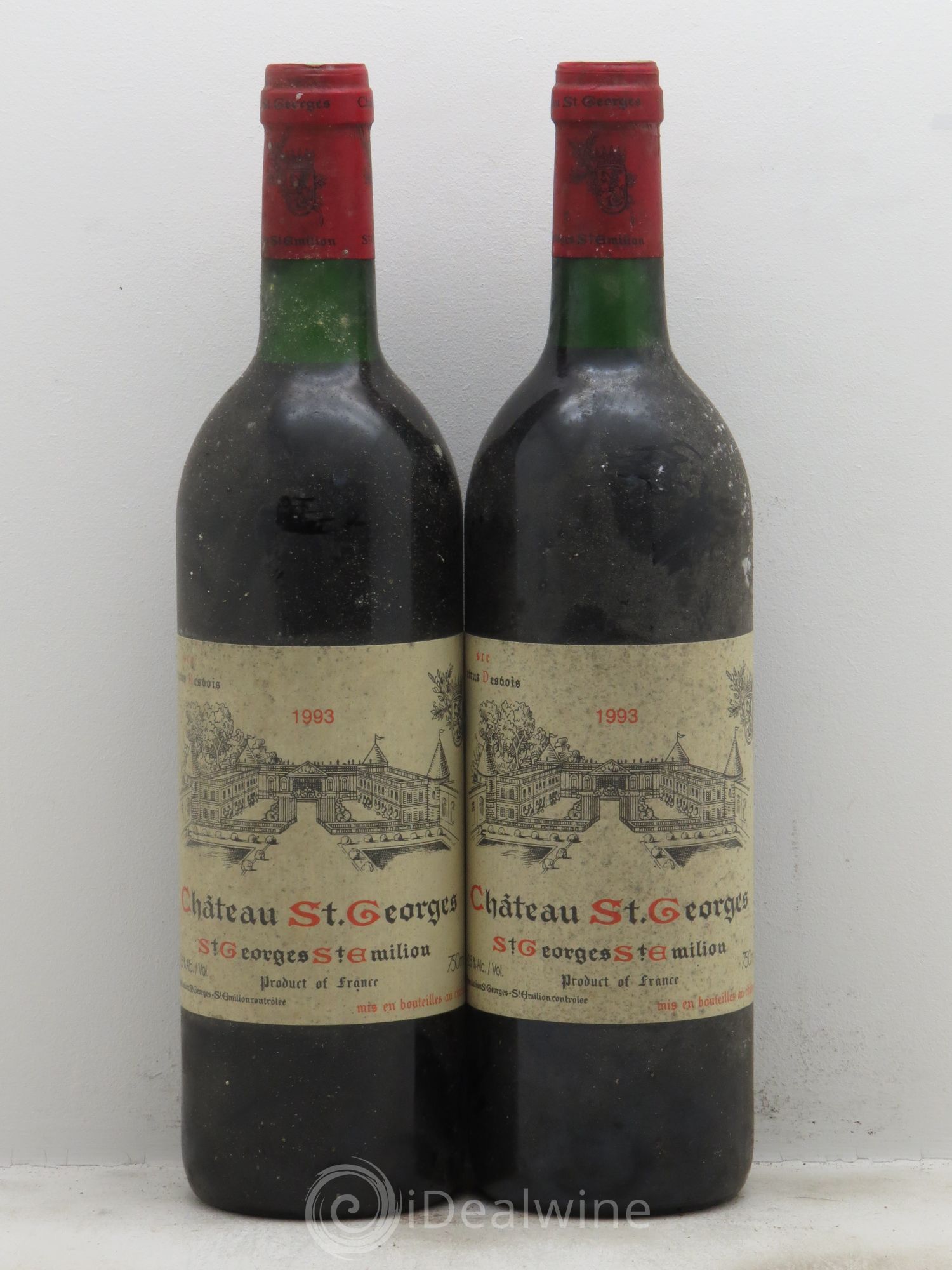 Château Saint-Georges 1993 - Lot de 2 bouteilles - 0