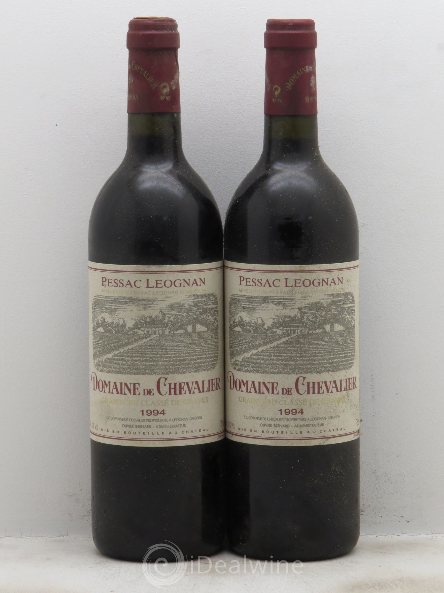 Domaine de Chevalier Cru Classé de Graves 1994 - Lot de 2 bouteilles - 0