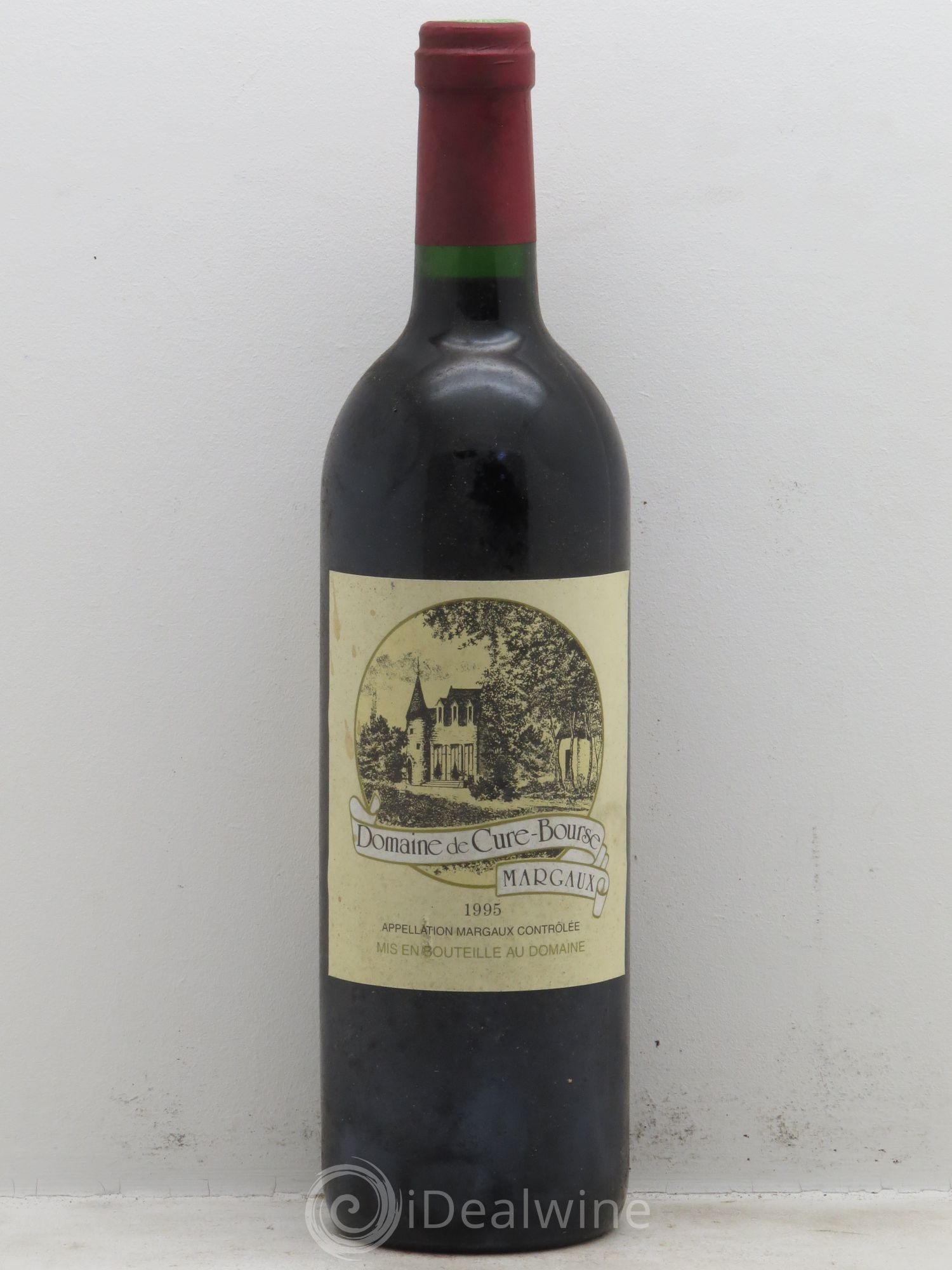 Bordeaux Domaine Curé Bourse Margaux 1995 - Posten von 1 Flasche - 0