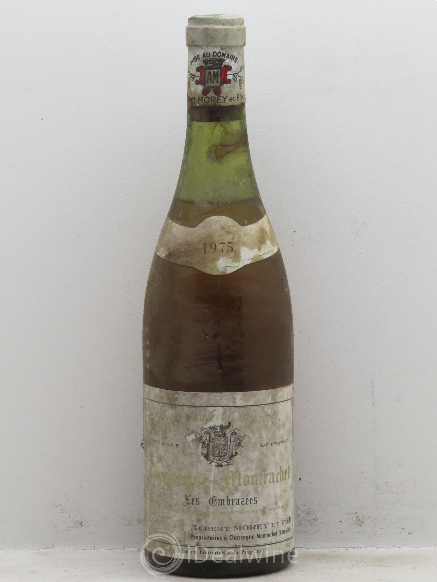 Chassagne-Montrachet les Embrazées 1975 - Lot de 1 bouteille - 0