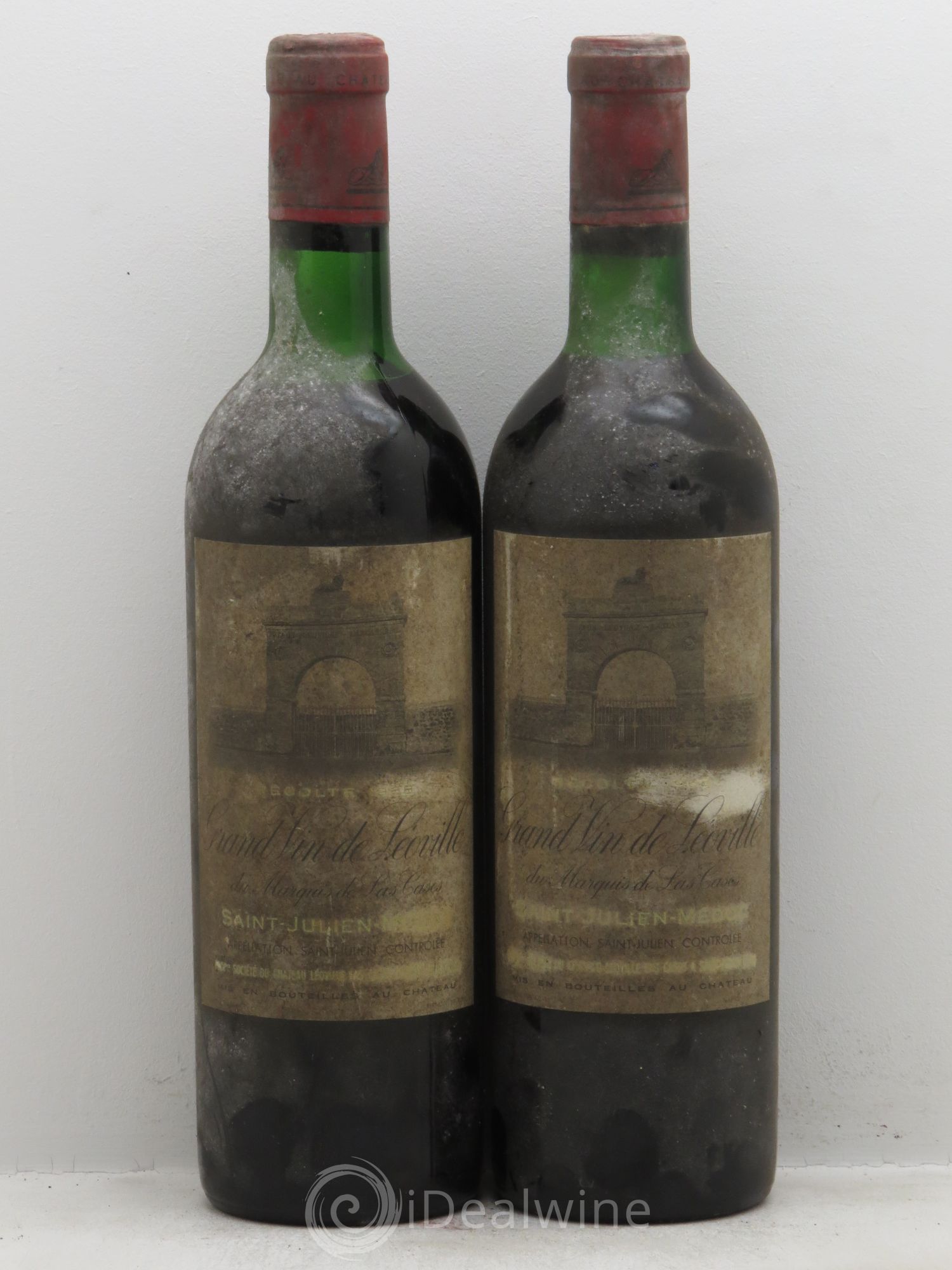 Château Léoville Las Cases 2ème Grand Cru Classé 1968 - Lot de 2 bouteilles - 0