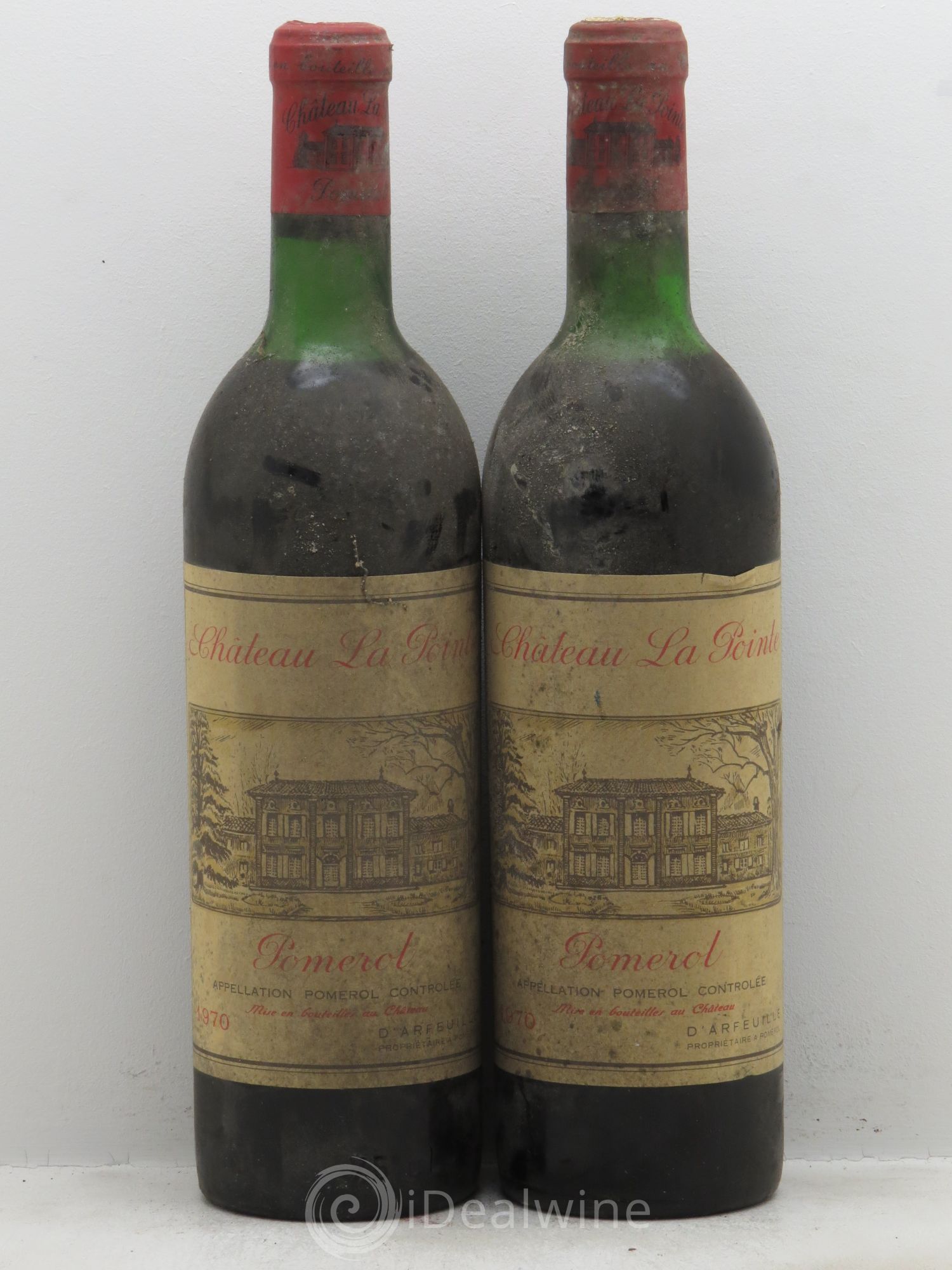 Château la Pointe 1970 - Lot de 2 bouteilles - 0