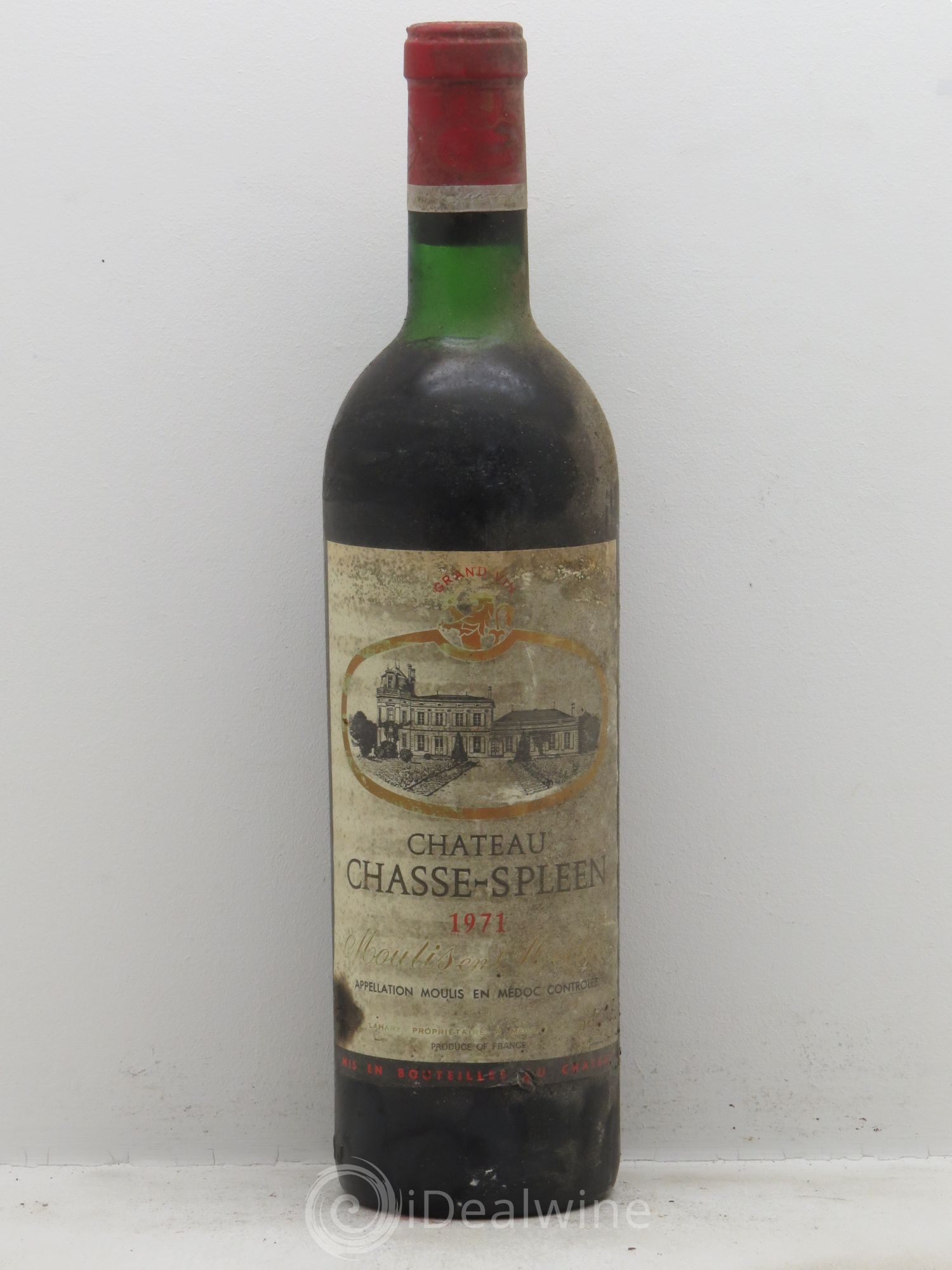 Château Chasse Spleen 1971 - Lot de 1 bouteille - 0
