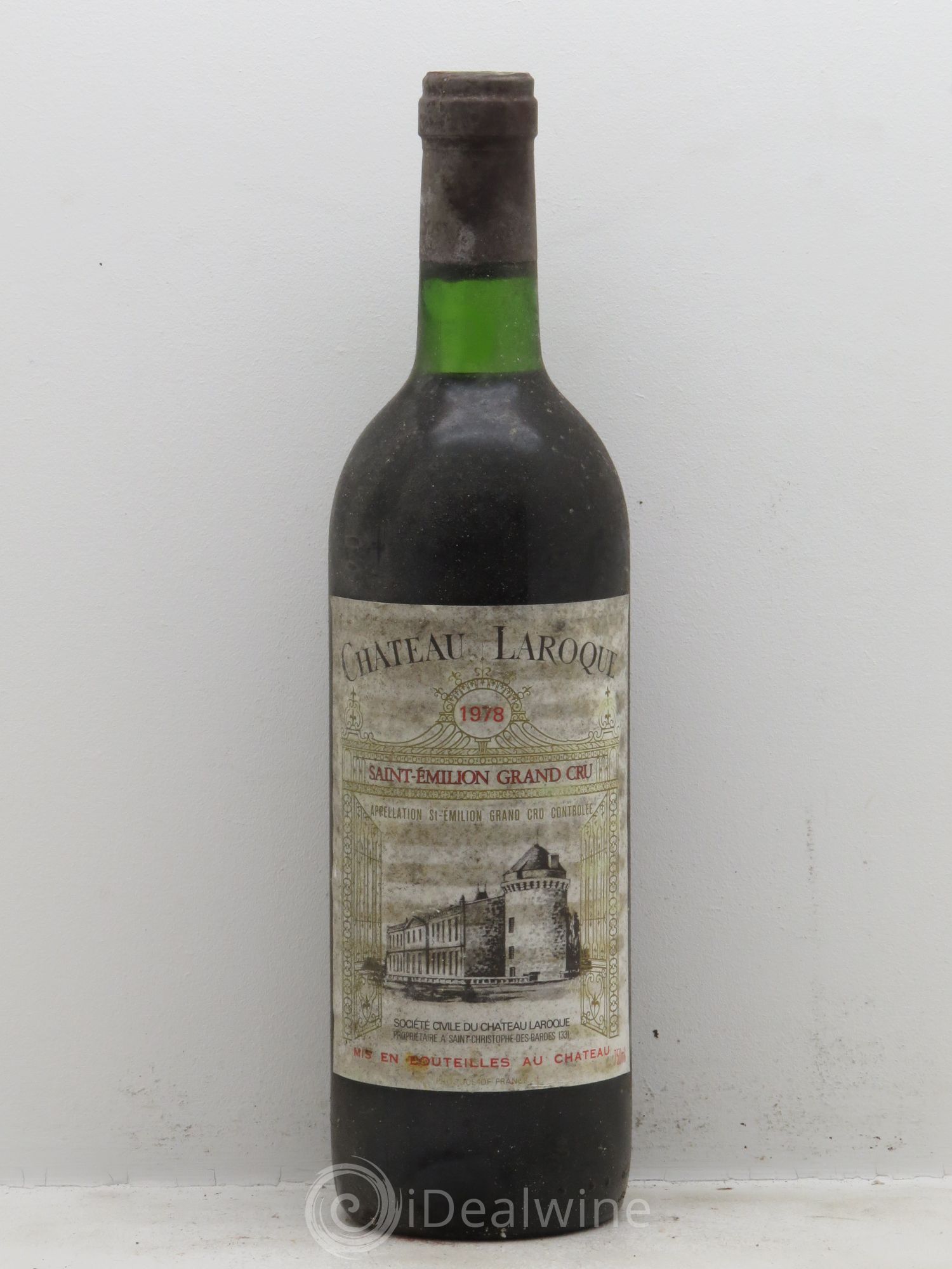 Château Laroque Grand Cru Classé 1978 - Lot de 1 bouteille - 0