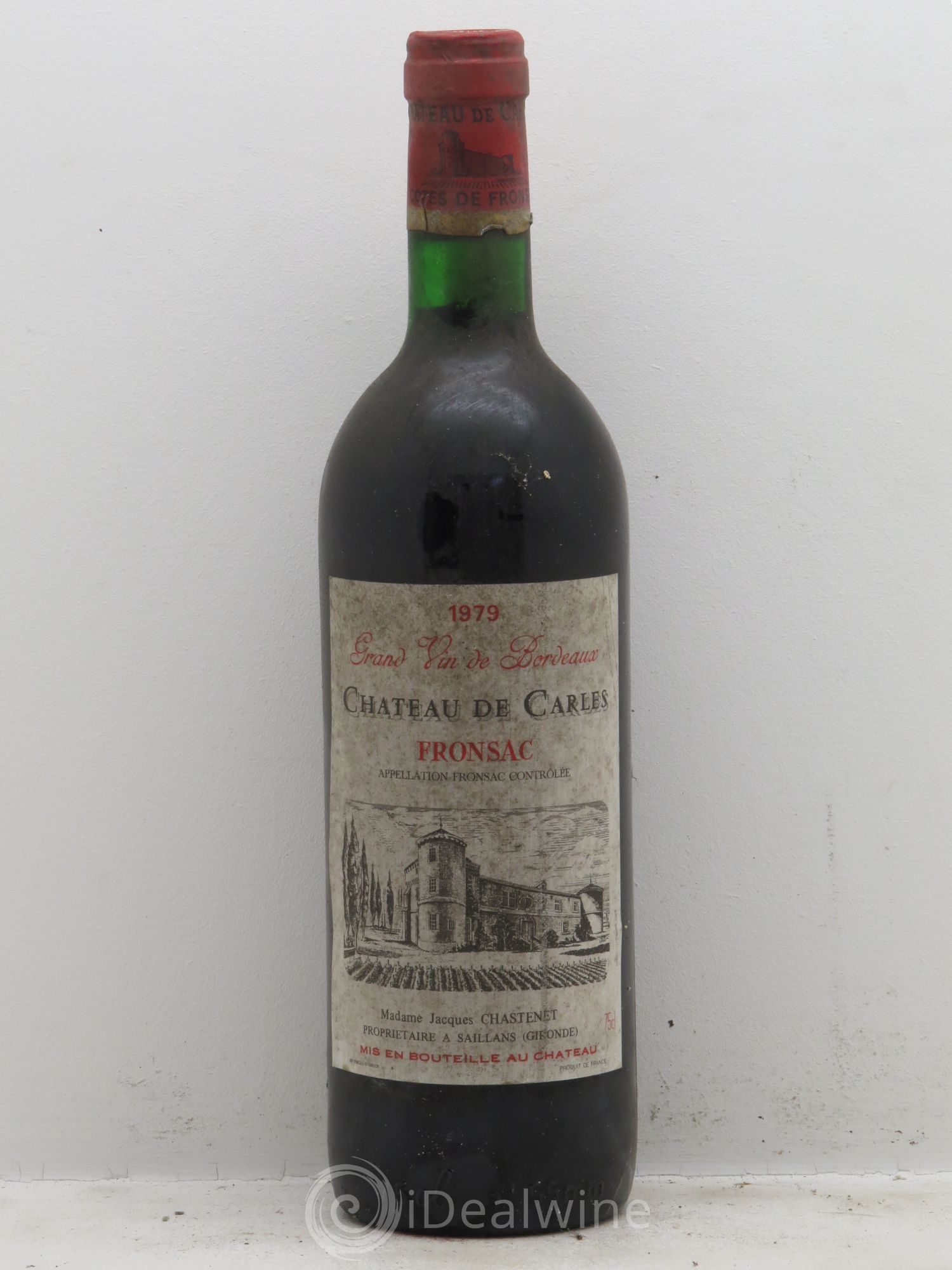 Château de Carles 1979 - Lot de 1 bouteille - 0