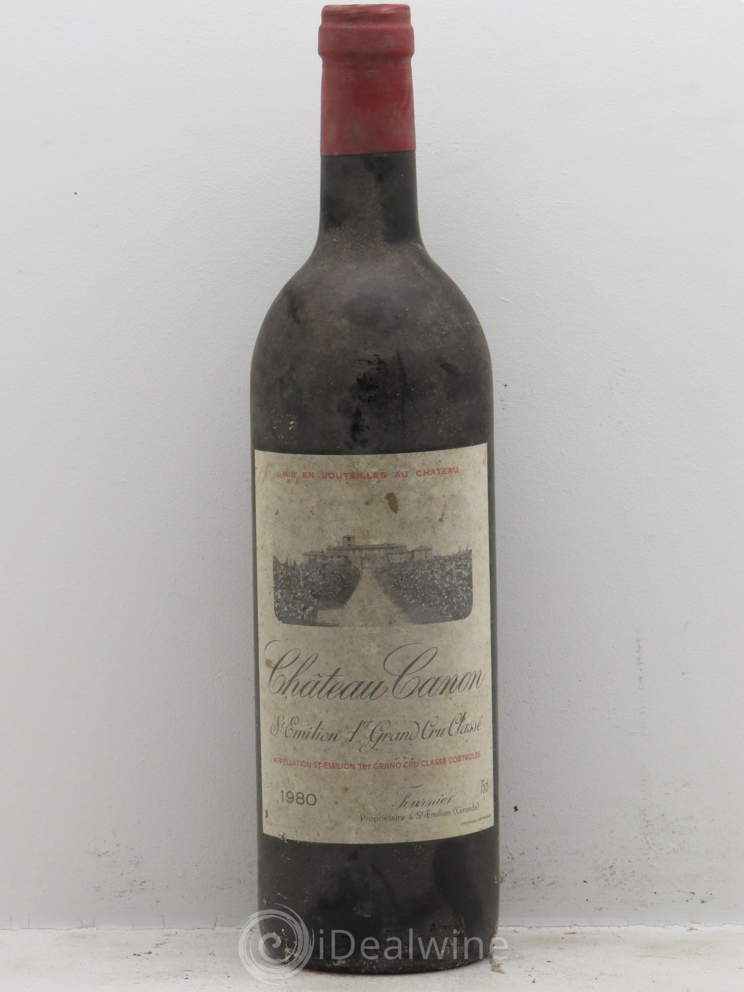 Château Canon 1er Grand Cru Classé B 1980 - Lot de 1 bouteille - 0