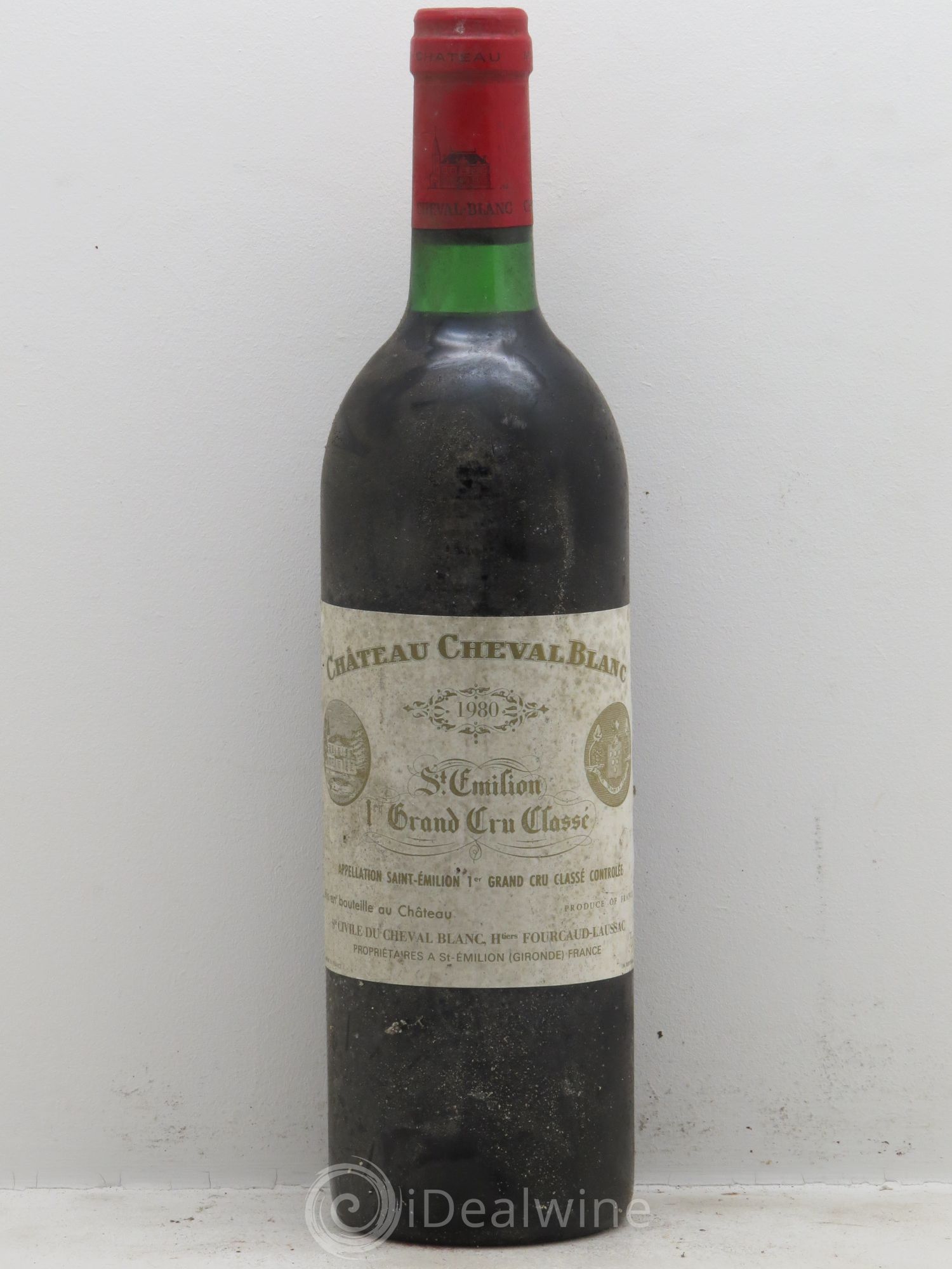 Château Cheval Blanc 1er Grand Cru Classé A 1980 - Lot de 1 bouteille - 0