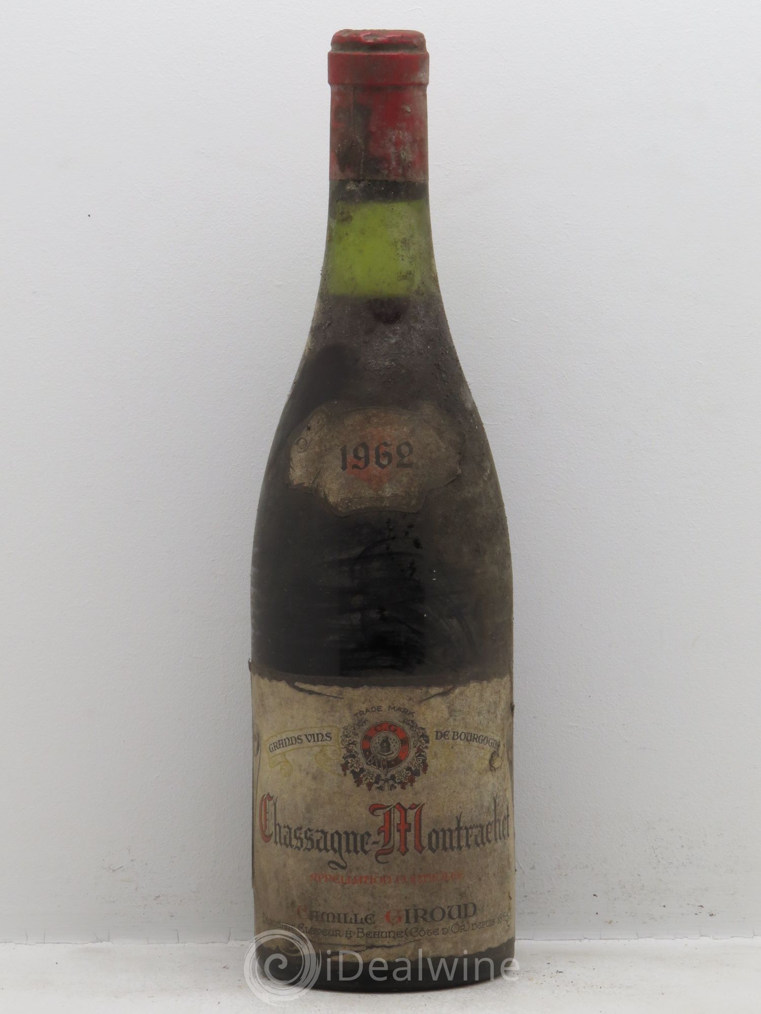 Chassagne-Montrachet Camille Giroud 1962 - Lot de 1 bouteille - 0