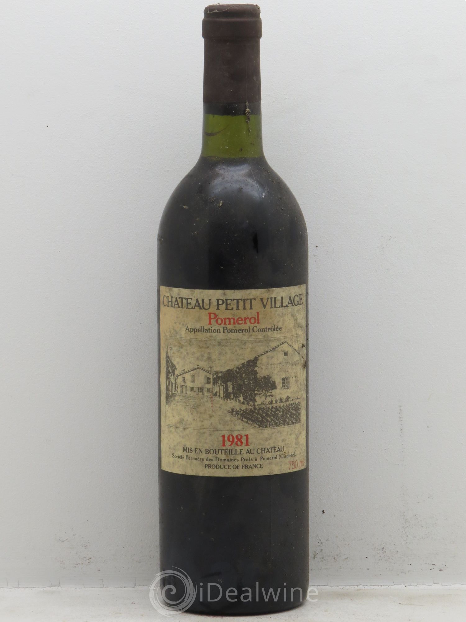 Château Petit Village 1981 - Lot de 1 bouteille - 0