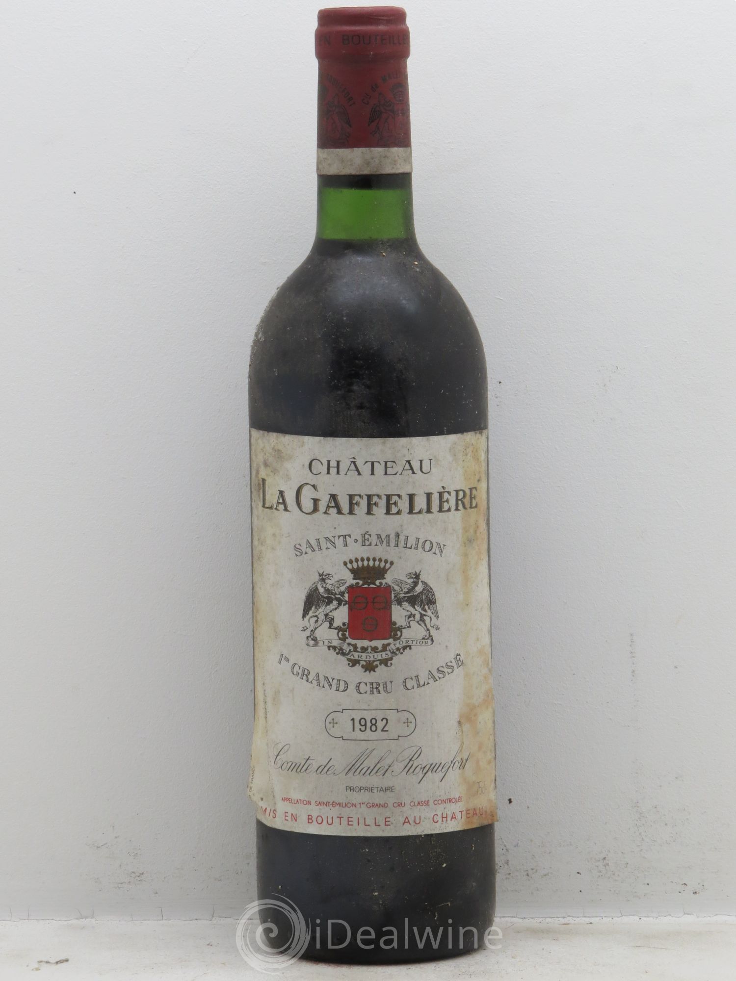 Château la Gaffelière 1er Grand Cru Classé B 1982 - Lot de 1 bouteille - 0