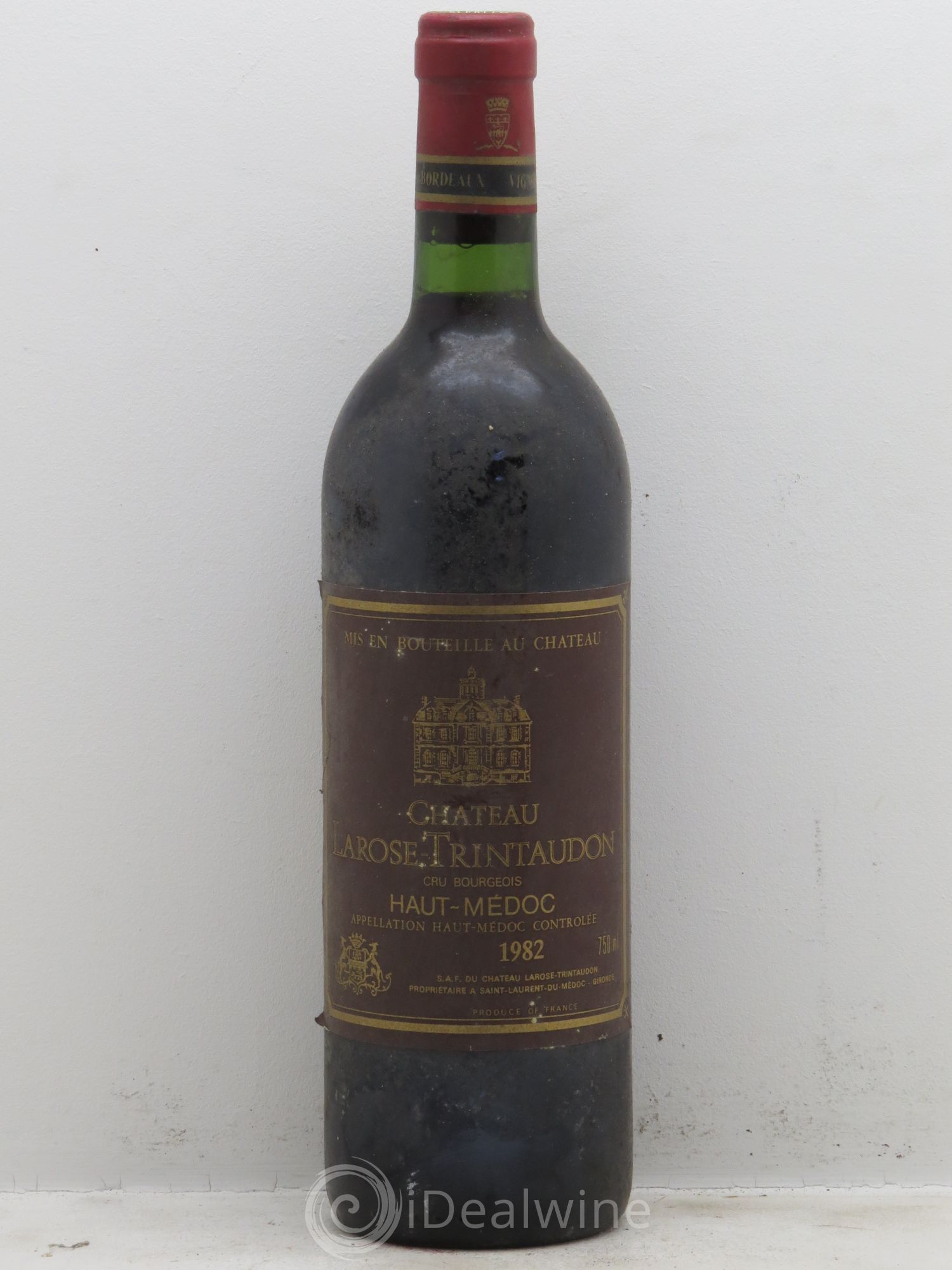 Château Larose Trintaudon Cru Bourgeois 1982 - Lot de 1 bouteille - 0
