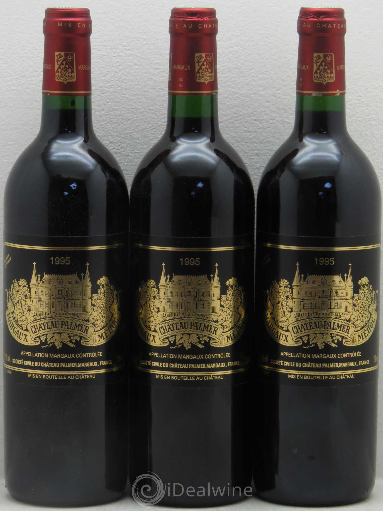 Château Palmer 3ème Grand Cru Classé 1995 - Lot de 12 bouteilles - 2
