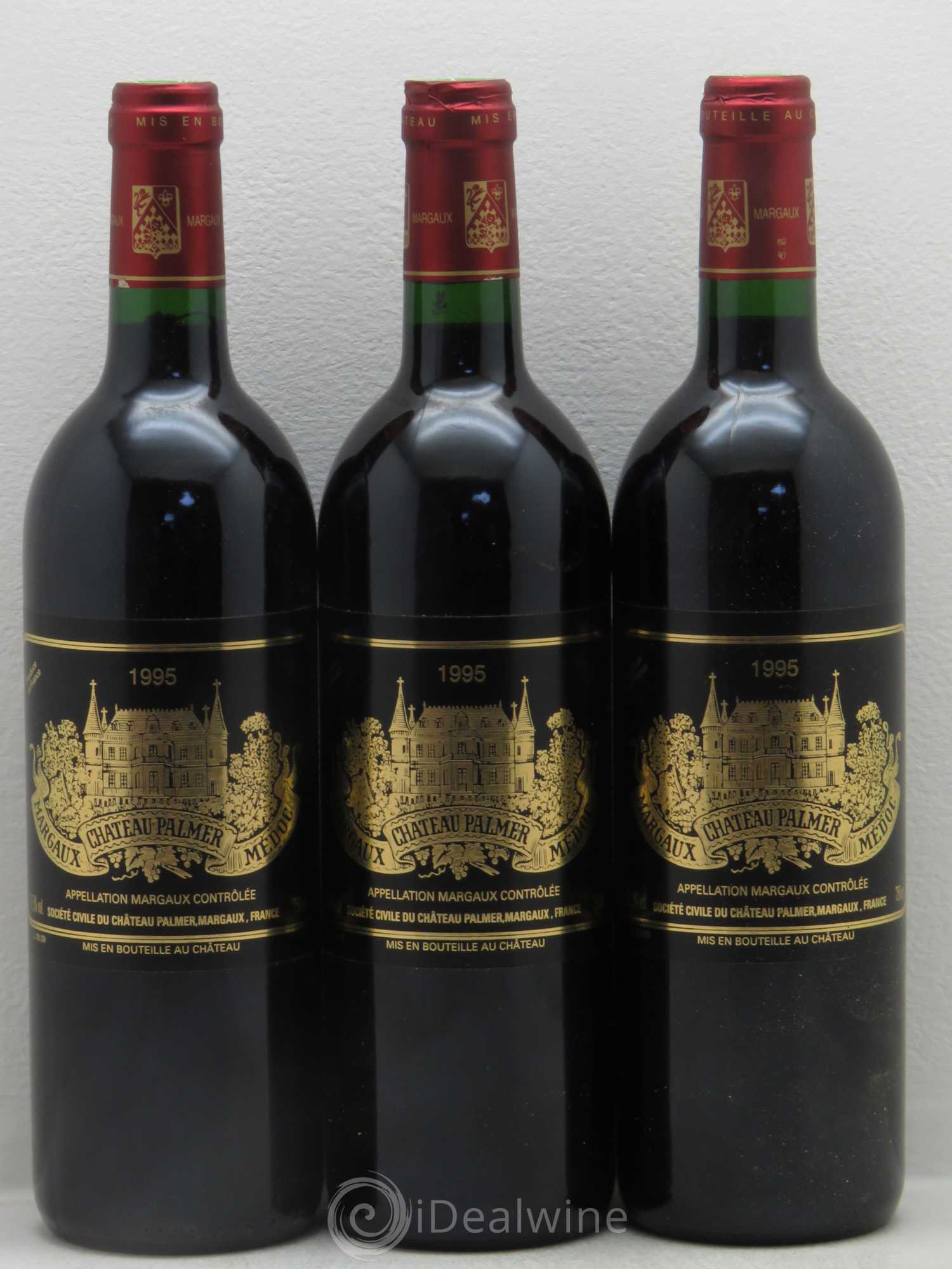 Château Palmer 3ème Grand Cru Classé 1995 - Lot de 12 bouteilles - 4