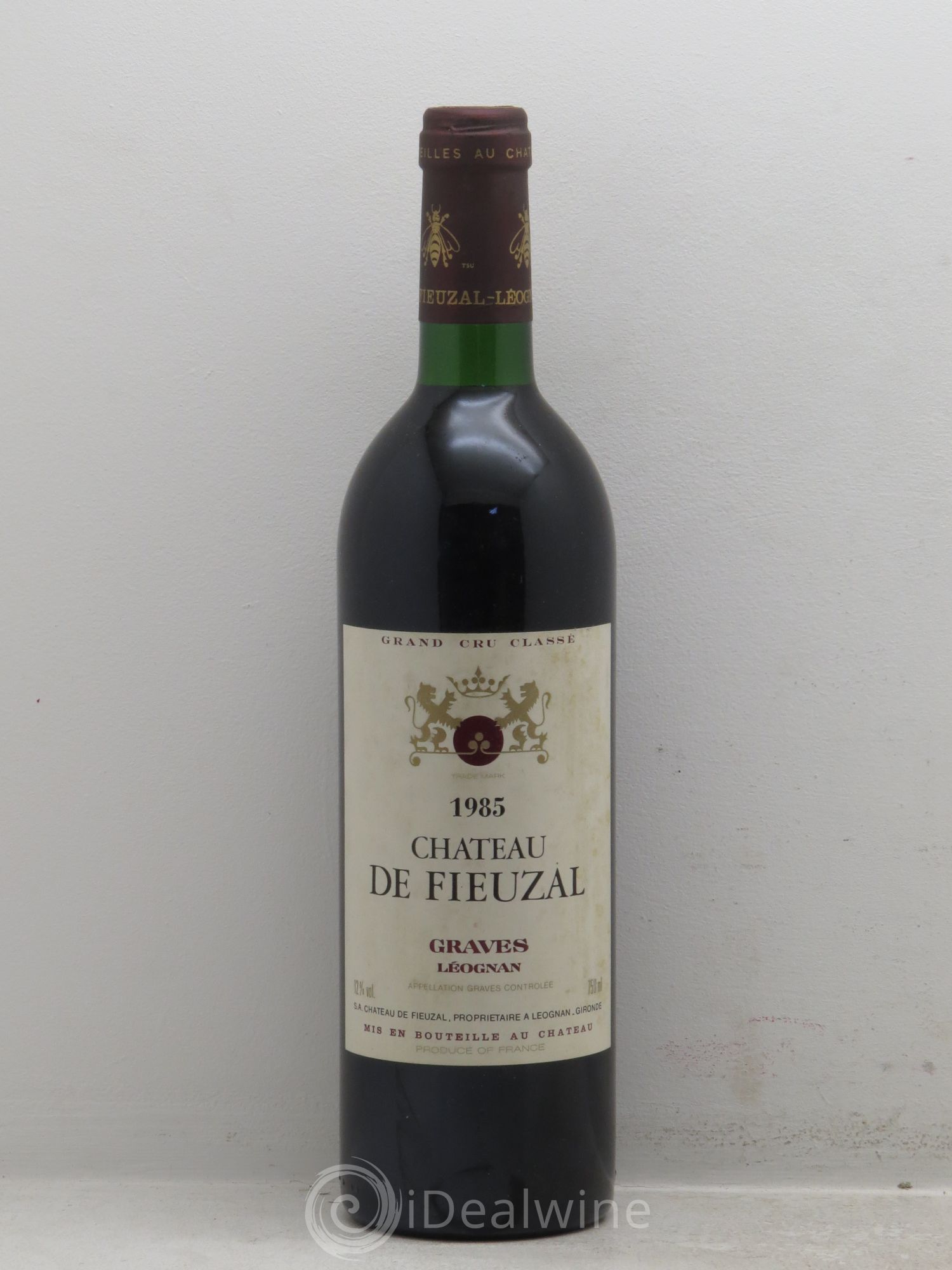 Château de Fieuzal Cru Classé de Graves 1985 - Lot de 1 bouteille - 0