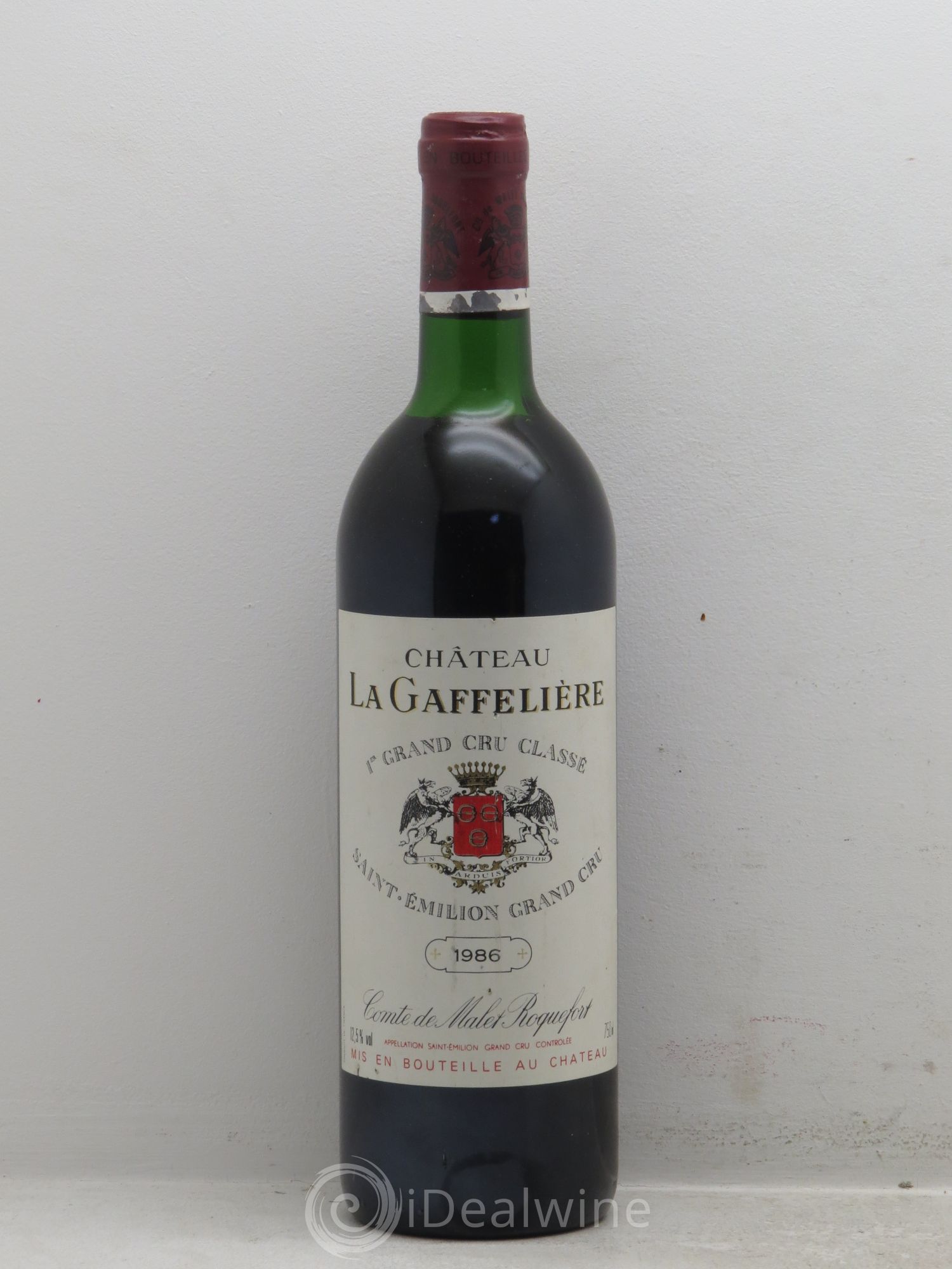 Château la Gaffelière 1er Grand Cru Classé B 1986 - Lot de 1 bouteille - 0