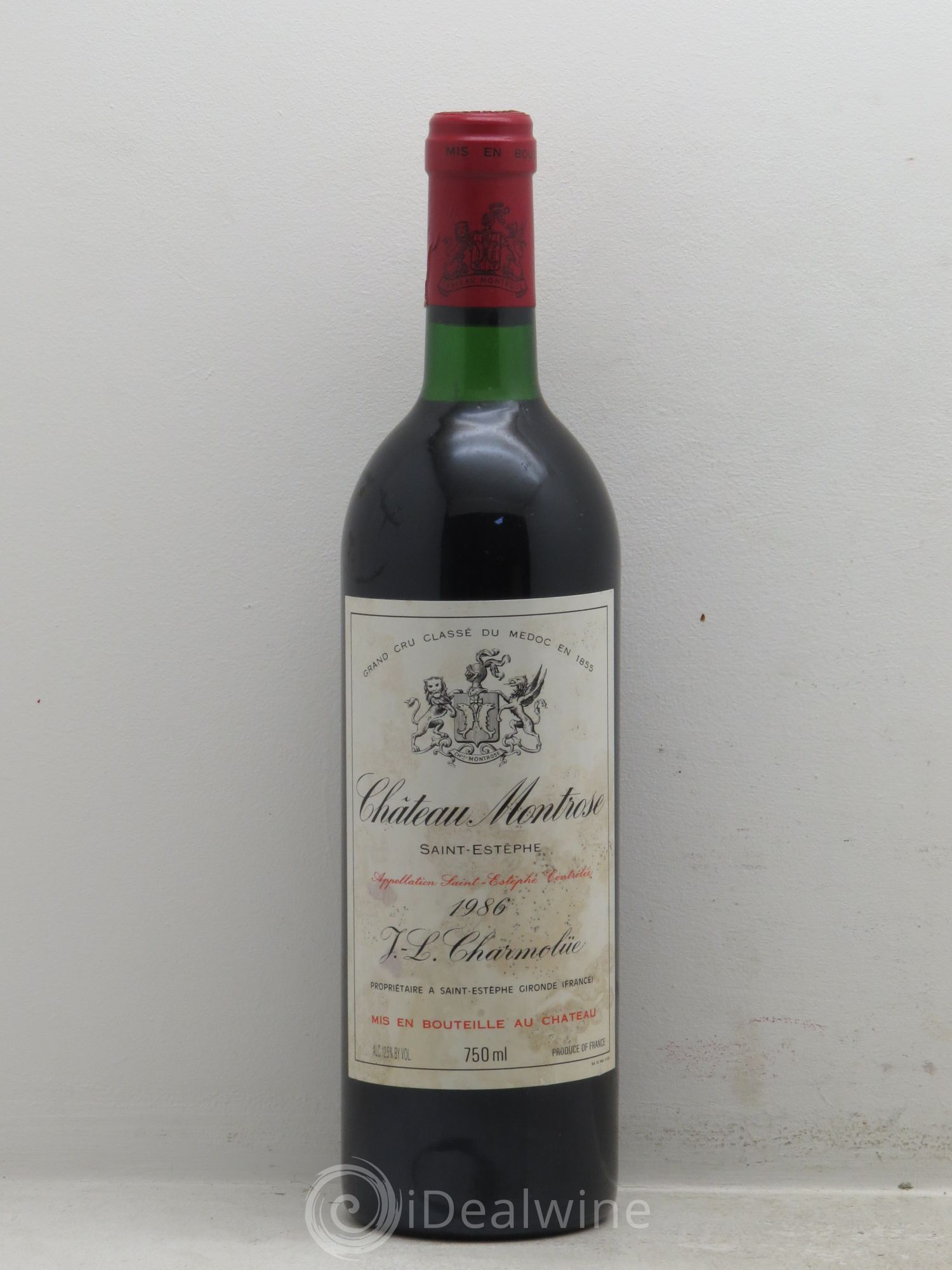 Château Montrose 2ème Grand Cru Classé 1986 - Lot de 1 bouteille - 0