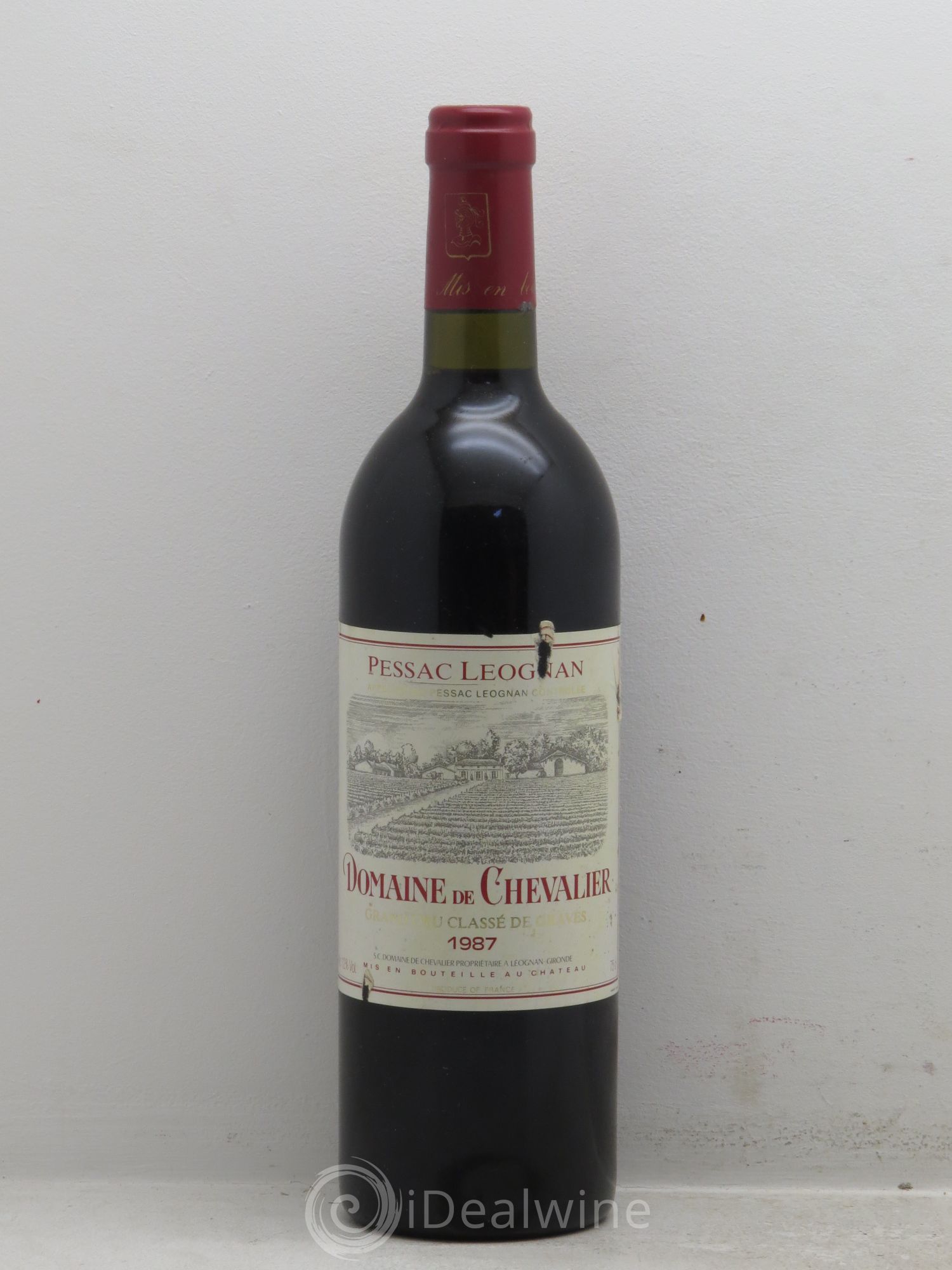 Domaine de Chevalier Cru Classé de Graves 1987 - Lot de 1 bouteille - 0