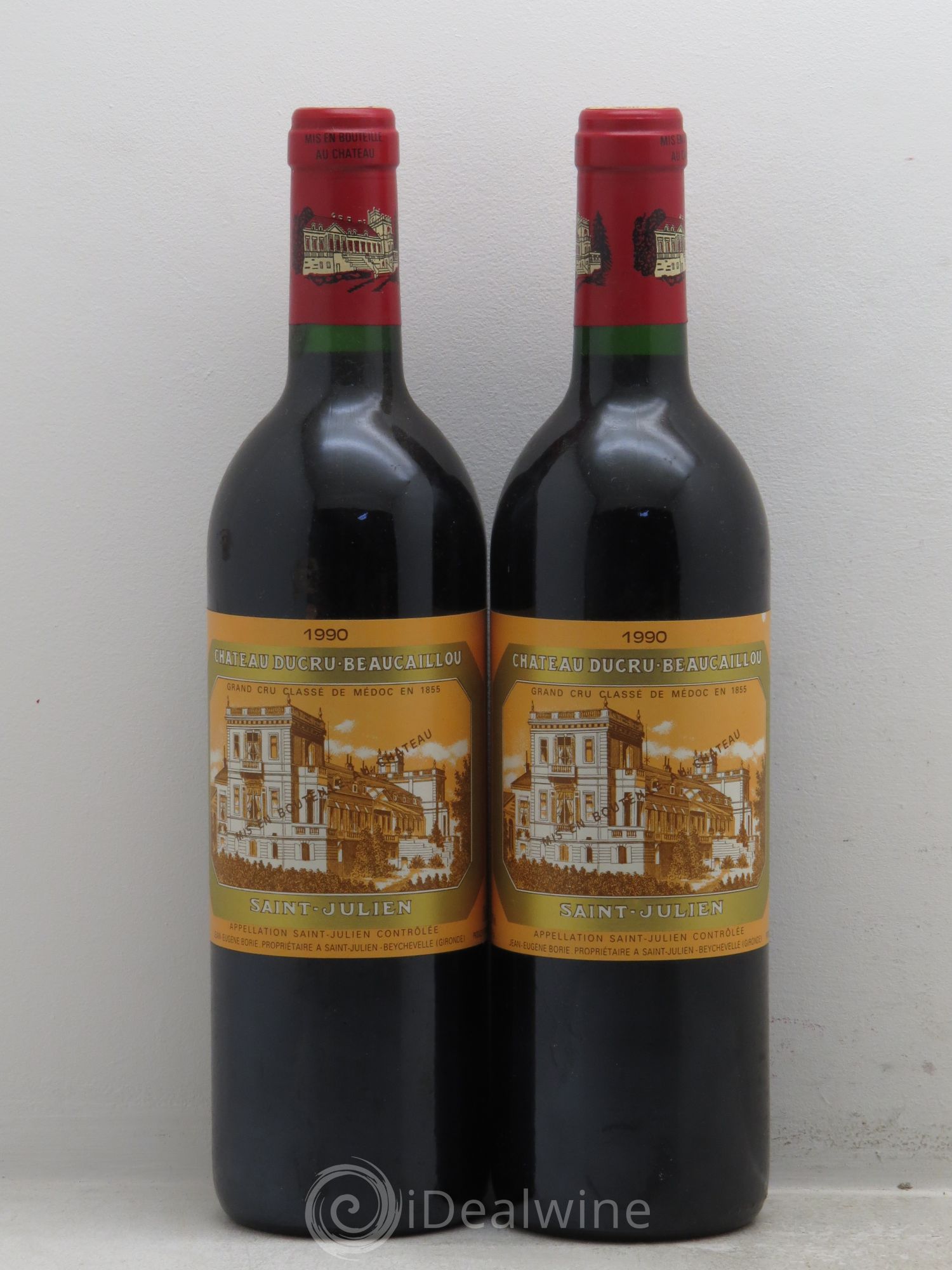 Château Ducru Beaucaillou 2ème Grand Cru Classé 1990 - Lot de 2 bouteilles - 0