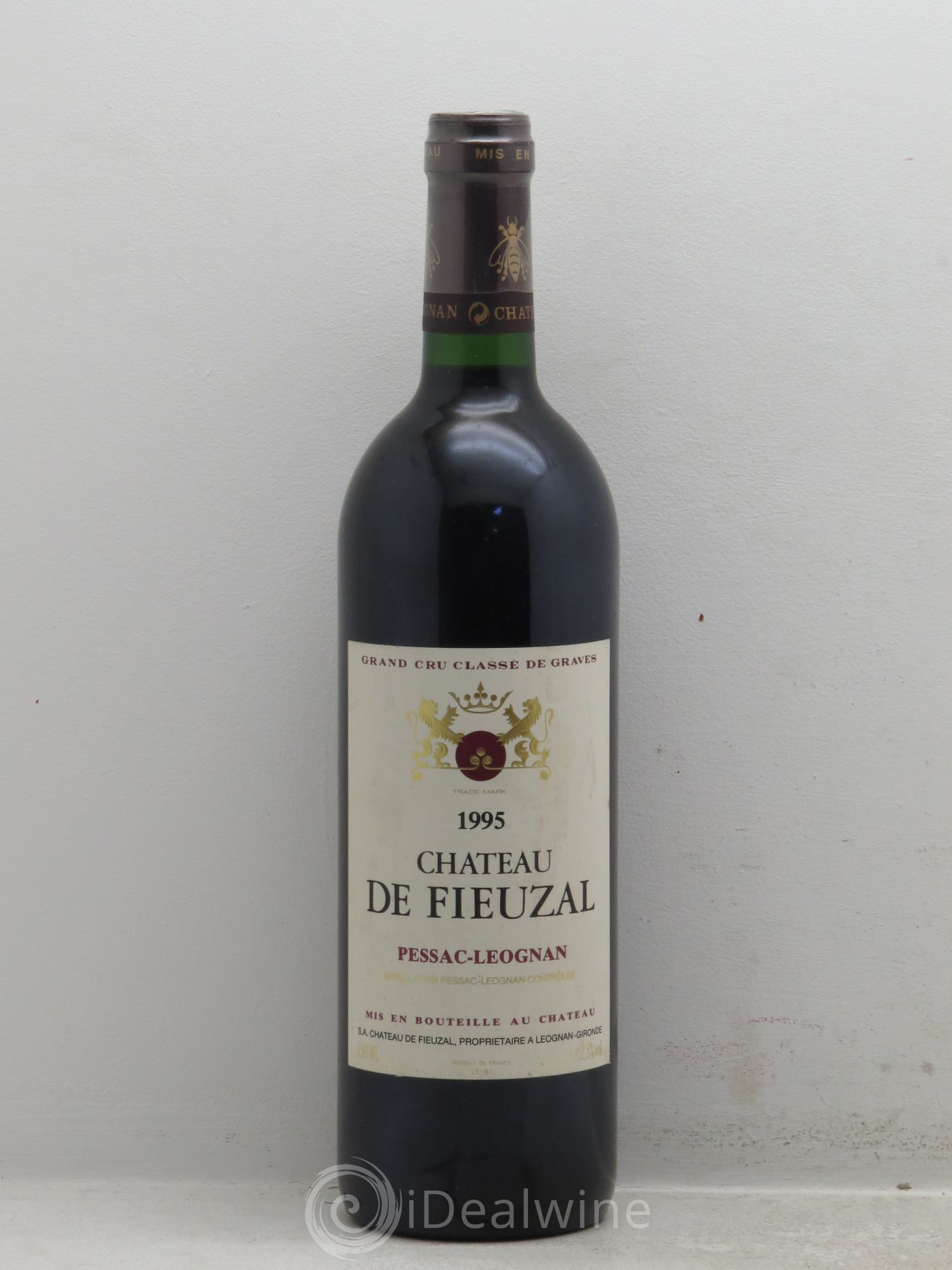 Château de Fieuzal Cru Classé de Graves 1995 - Lot de 1 bouteille - 0
