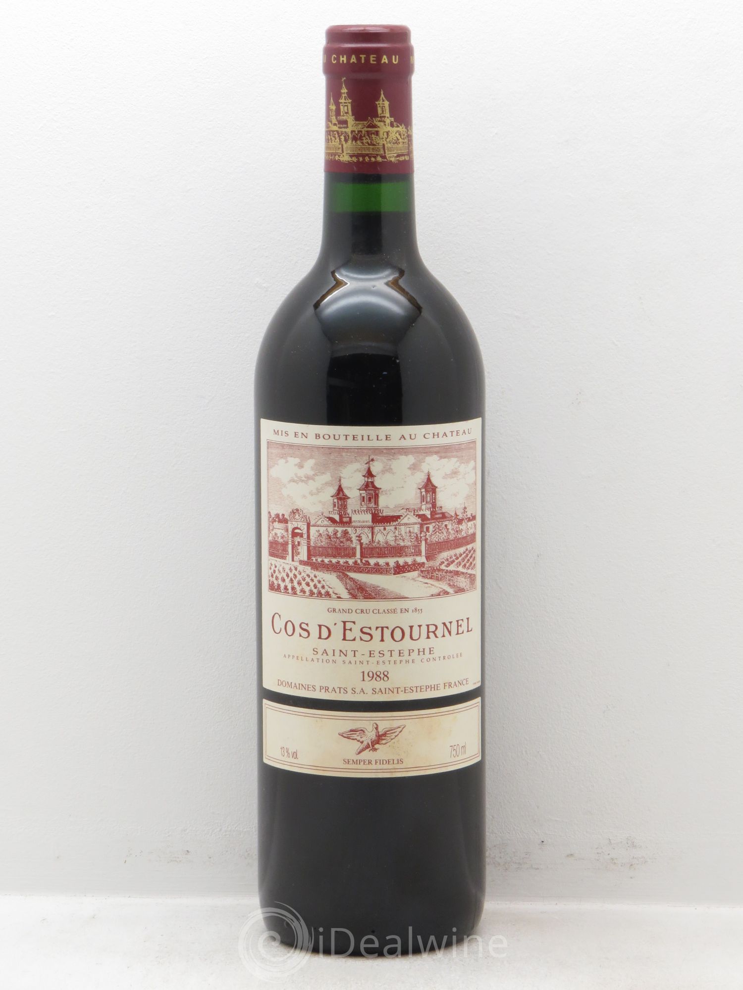 Cos d'Estournel 2ème Grand Cru Classé 1988 - Lot de 6 bouteilles - 0