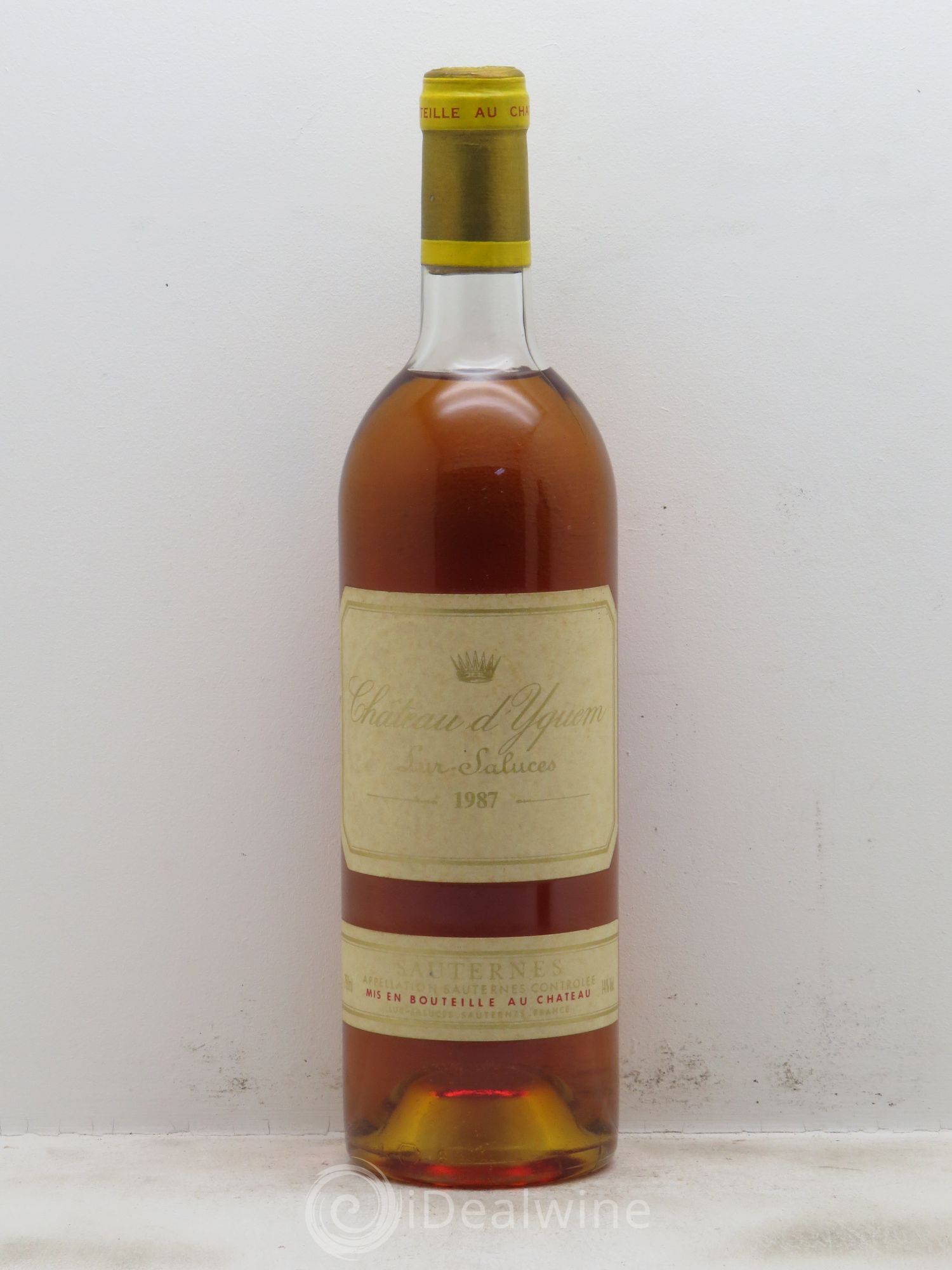 Château d' Yquem 1er Cru Classé Supérieur 1987 - Lot de 1 bouteille - 0