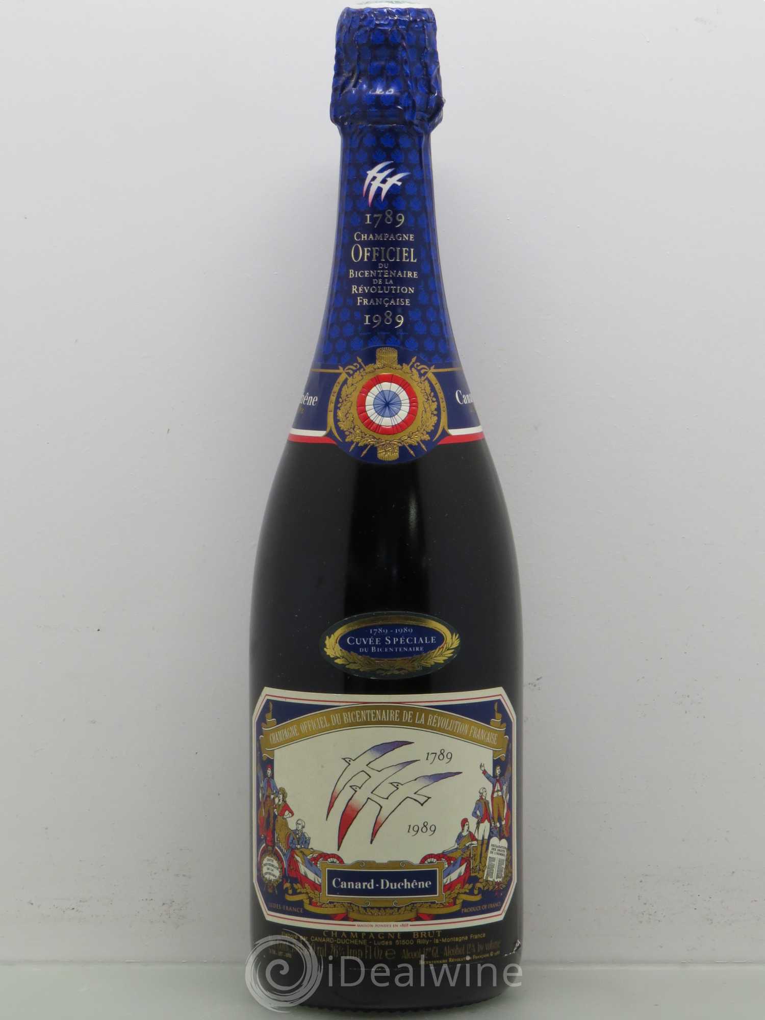 Champagne Canard Duchêne Cuvée spéciale 1989 - Posten von 1 Flasche - 0