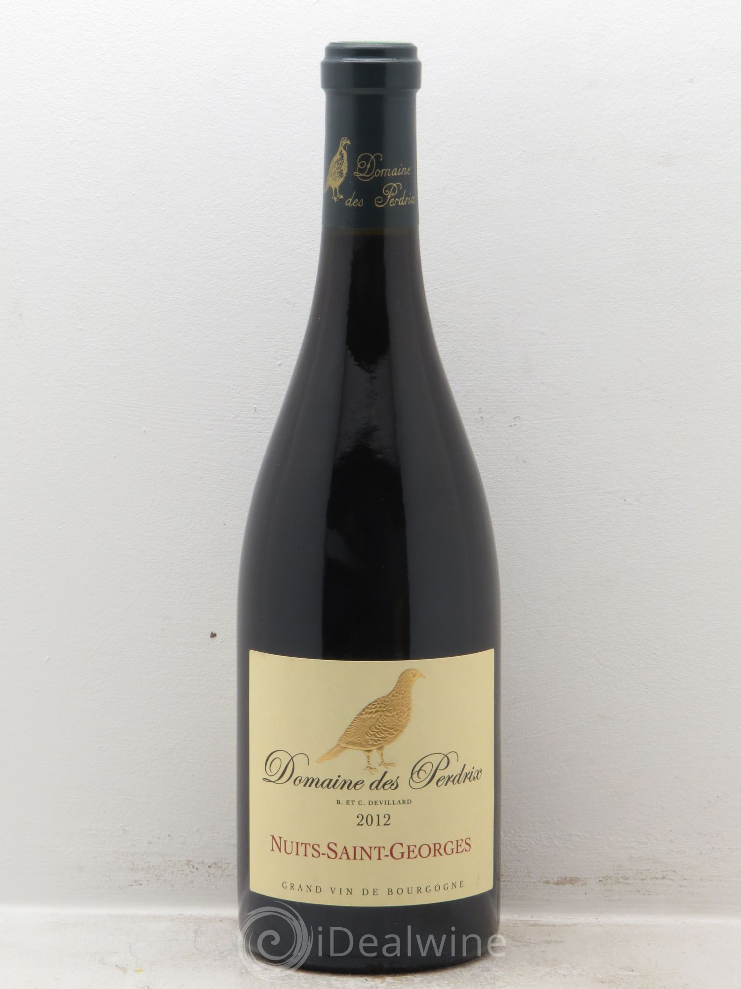 Nuits-Saint-Georges Perdrix (Domaine des) 2012 - Lot de 1 bouteille - 0