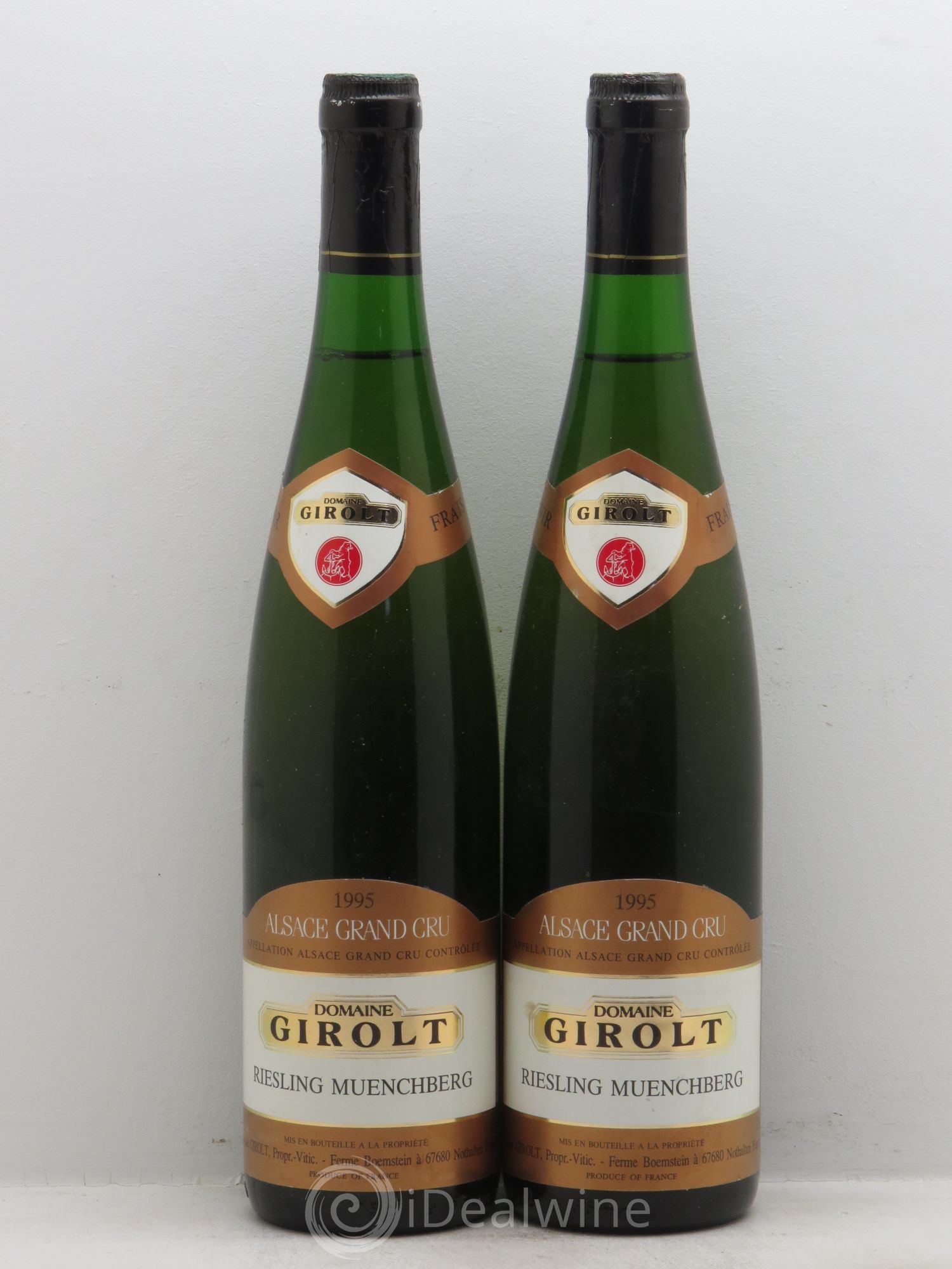 Riesling Grand Cru Domaine Girolt 1995 - Posten von 2 Flaschen - 0