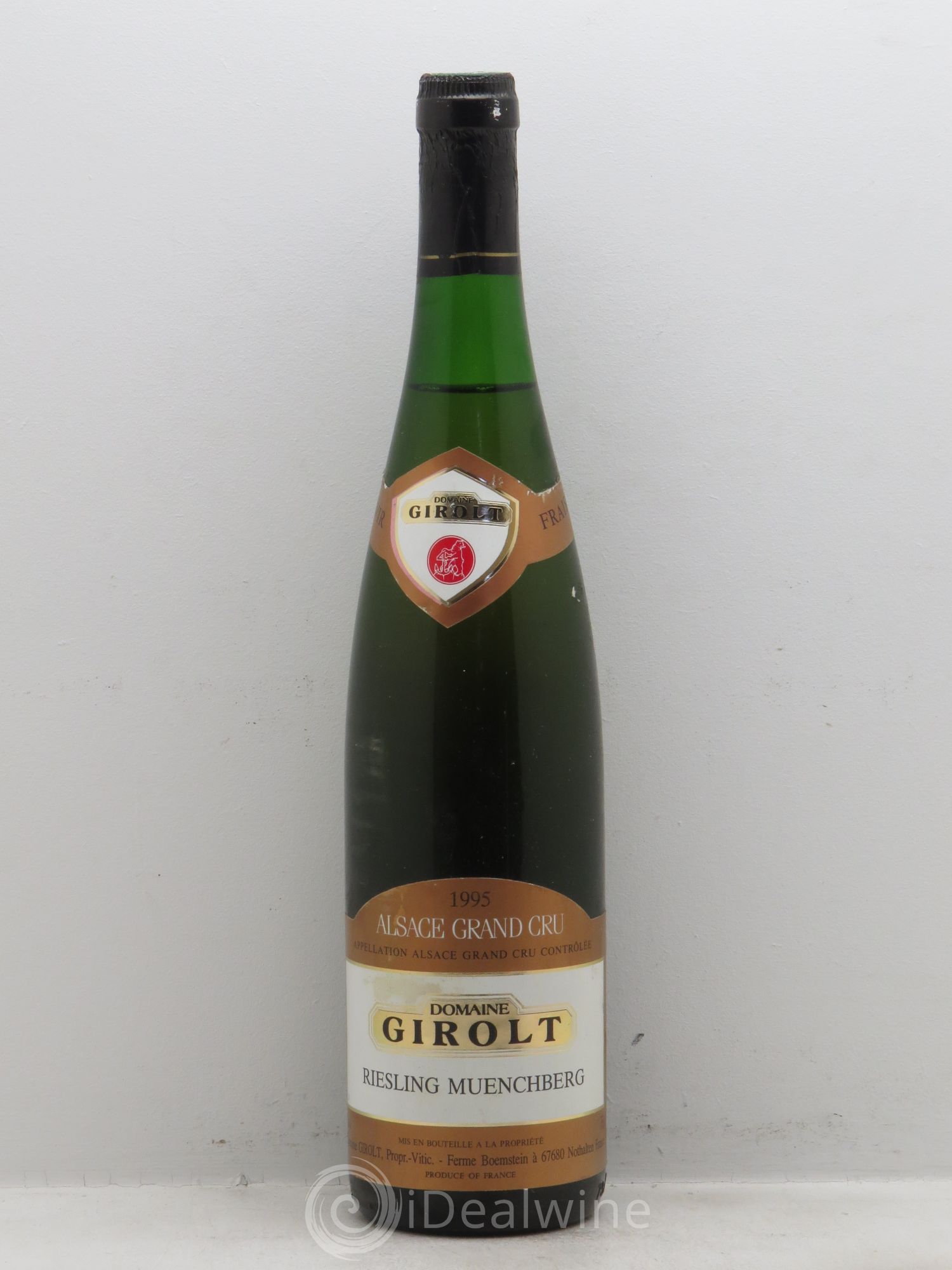 Riesling Grand Cru Domaine Girolt 1995 - Posten von 1 Flasche - 0
