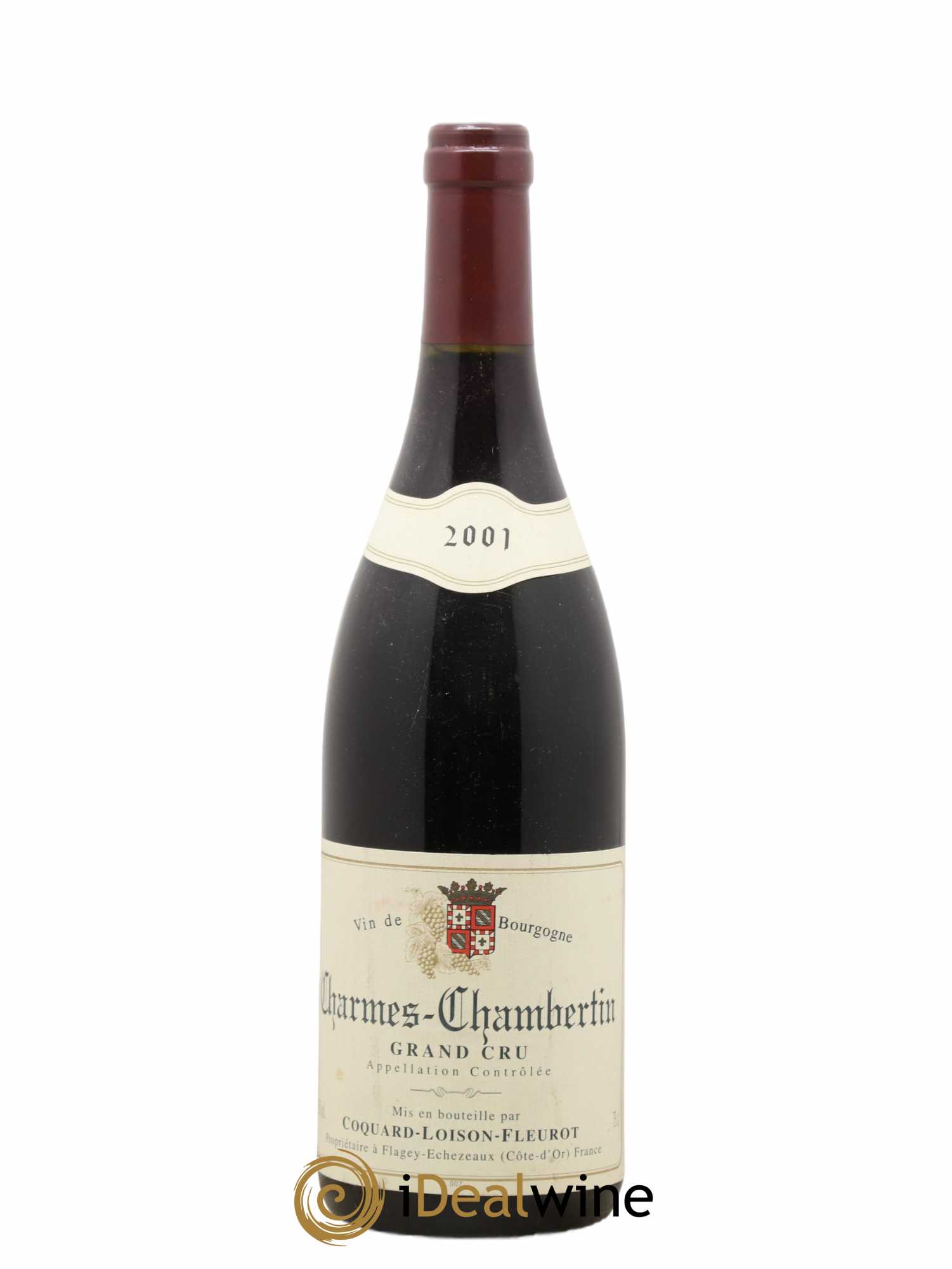 Charmes-Chambertin Grand Cru Coquard Loison-Fleurot 2001 - Lot de 1 bouteille - 0