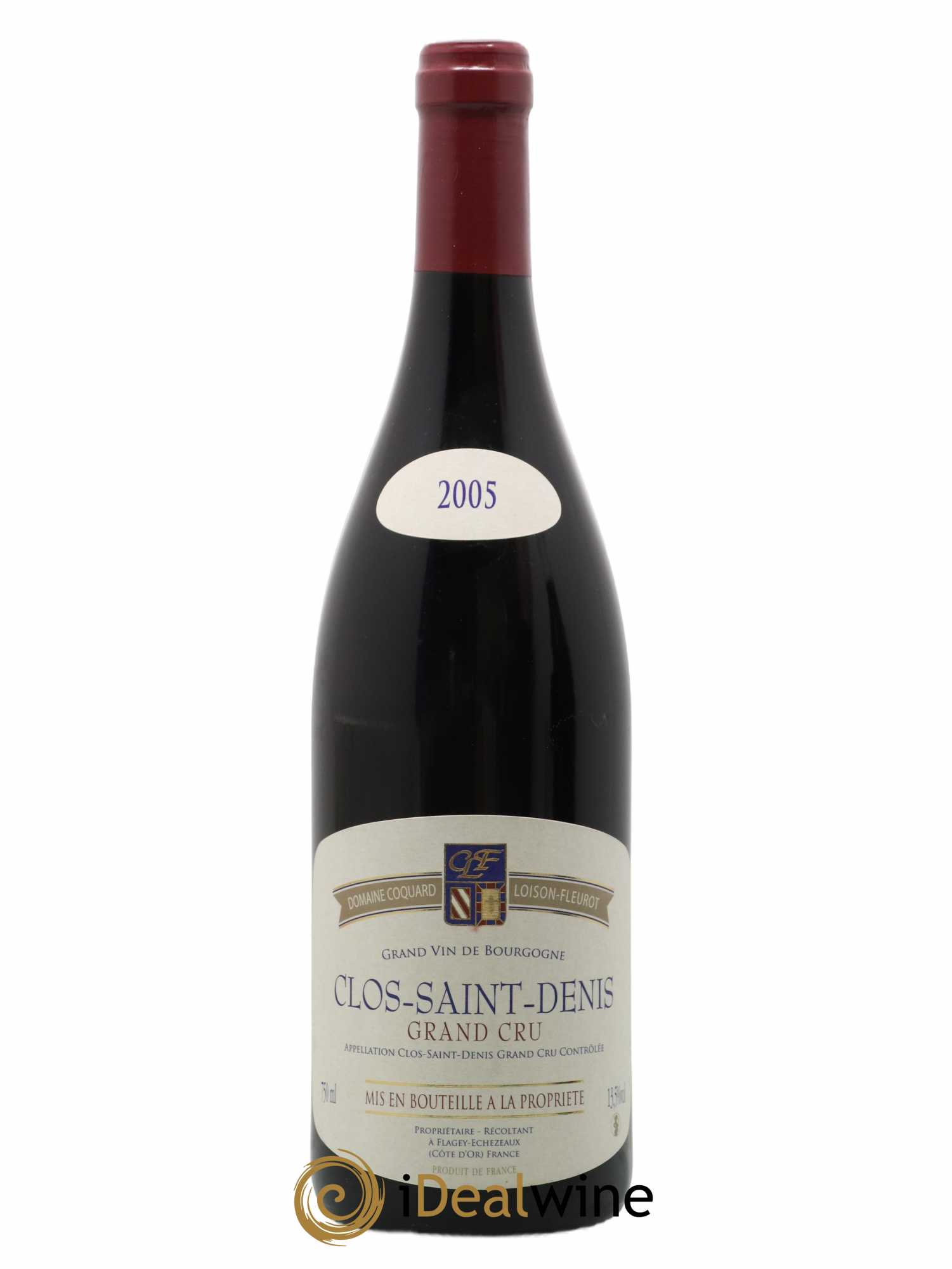 Clos Saint-Denis Grand Cru Coquard Loison-Fleurot (no reserve) 2005 - Lot of 1 bottle - 0