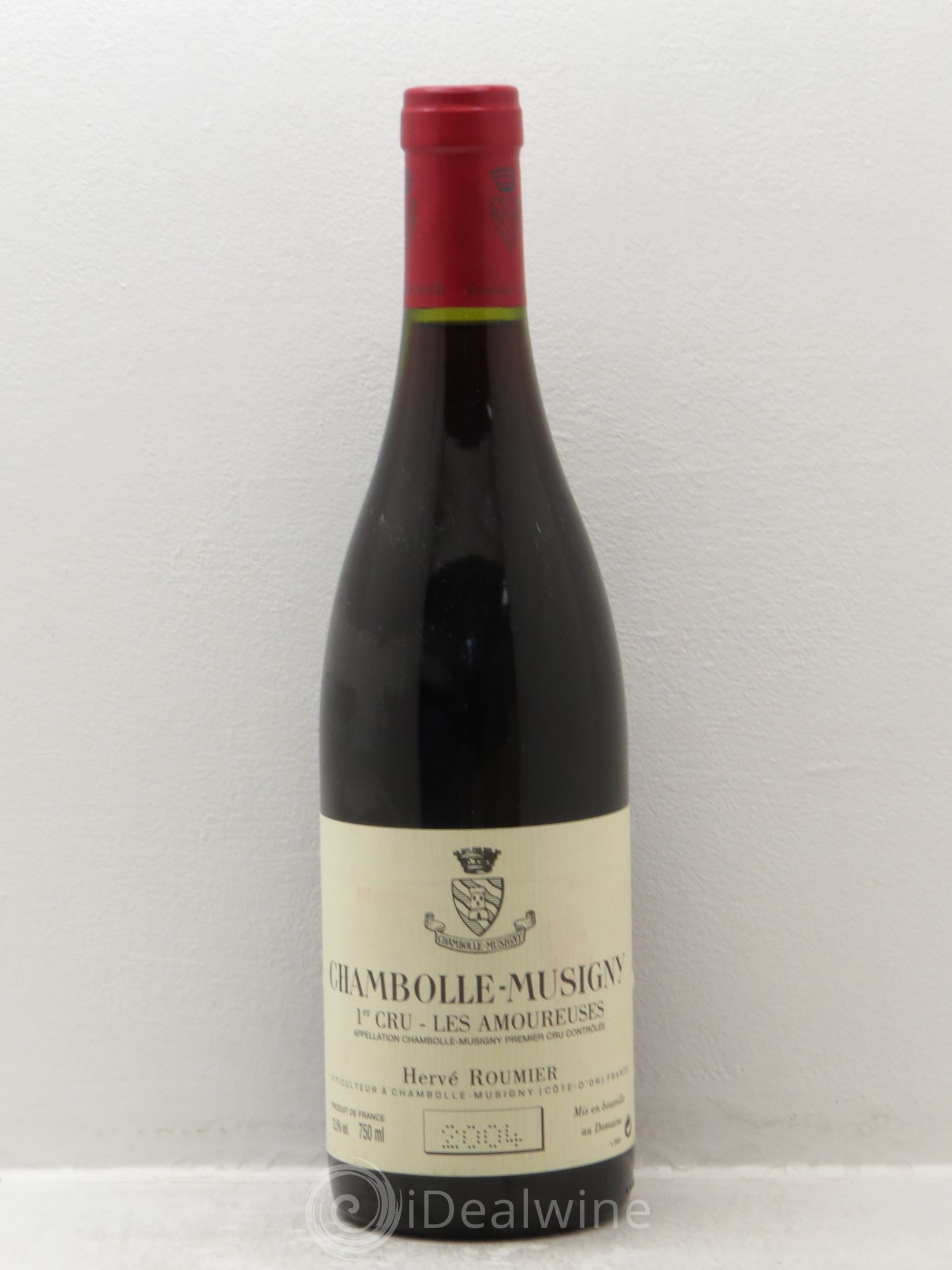 Chambolle-Musigny 1er Cru Domaine Hervé Roumier 2004 - Lot de 1 bouteille - 0