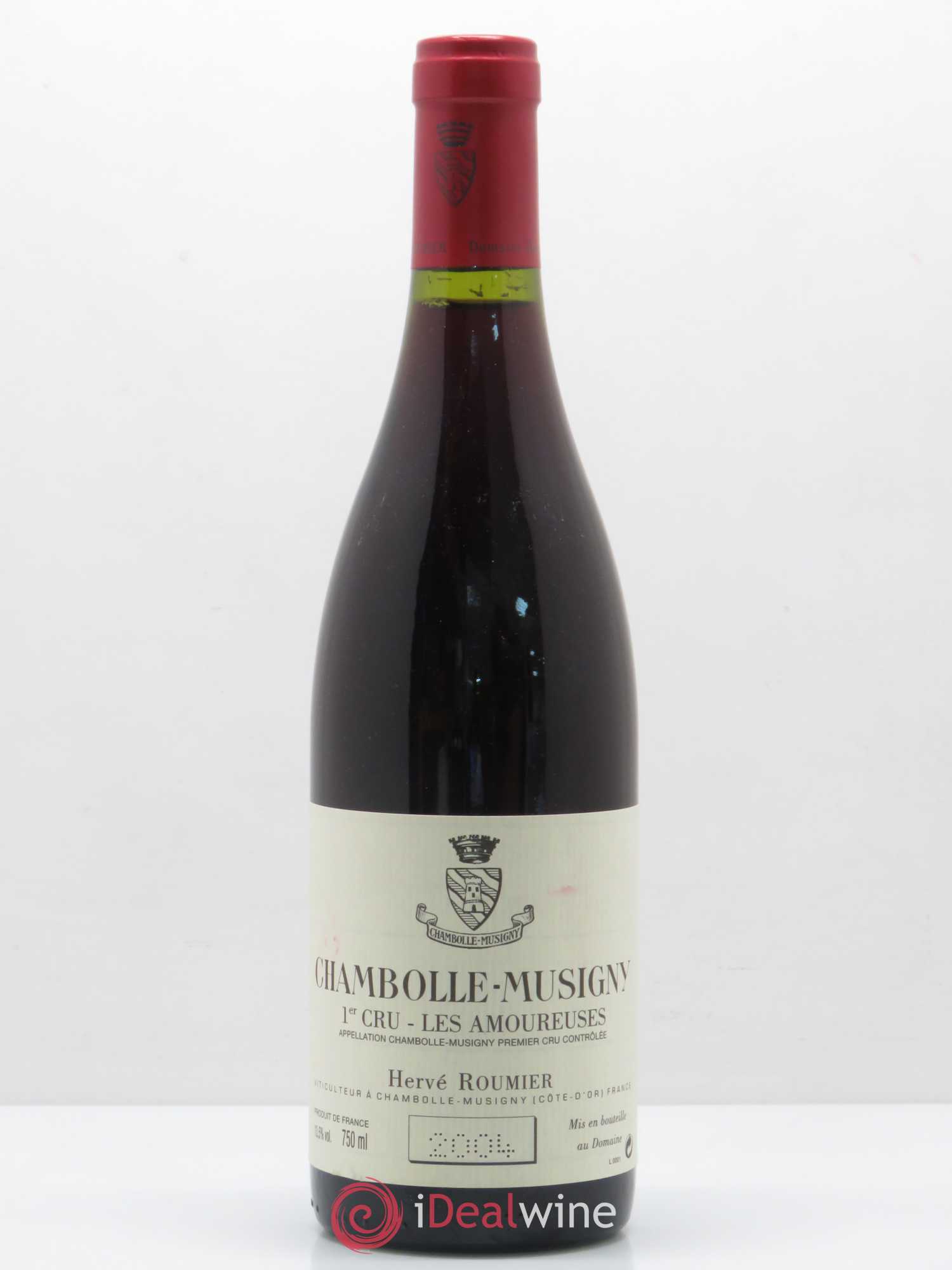 Chambolle-Musigny 1er Cru Les Amoureuses Hervé Roumier 2004 - Lot de 1 bouteille - 0