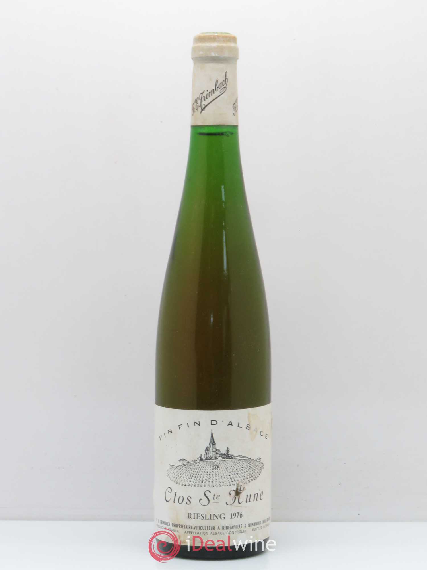 Alsace Riesling Clos Sainte-Hune Trimbach (Domaine) 1976 - Lot de 1 bouteille - 0