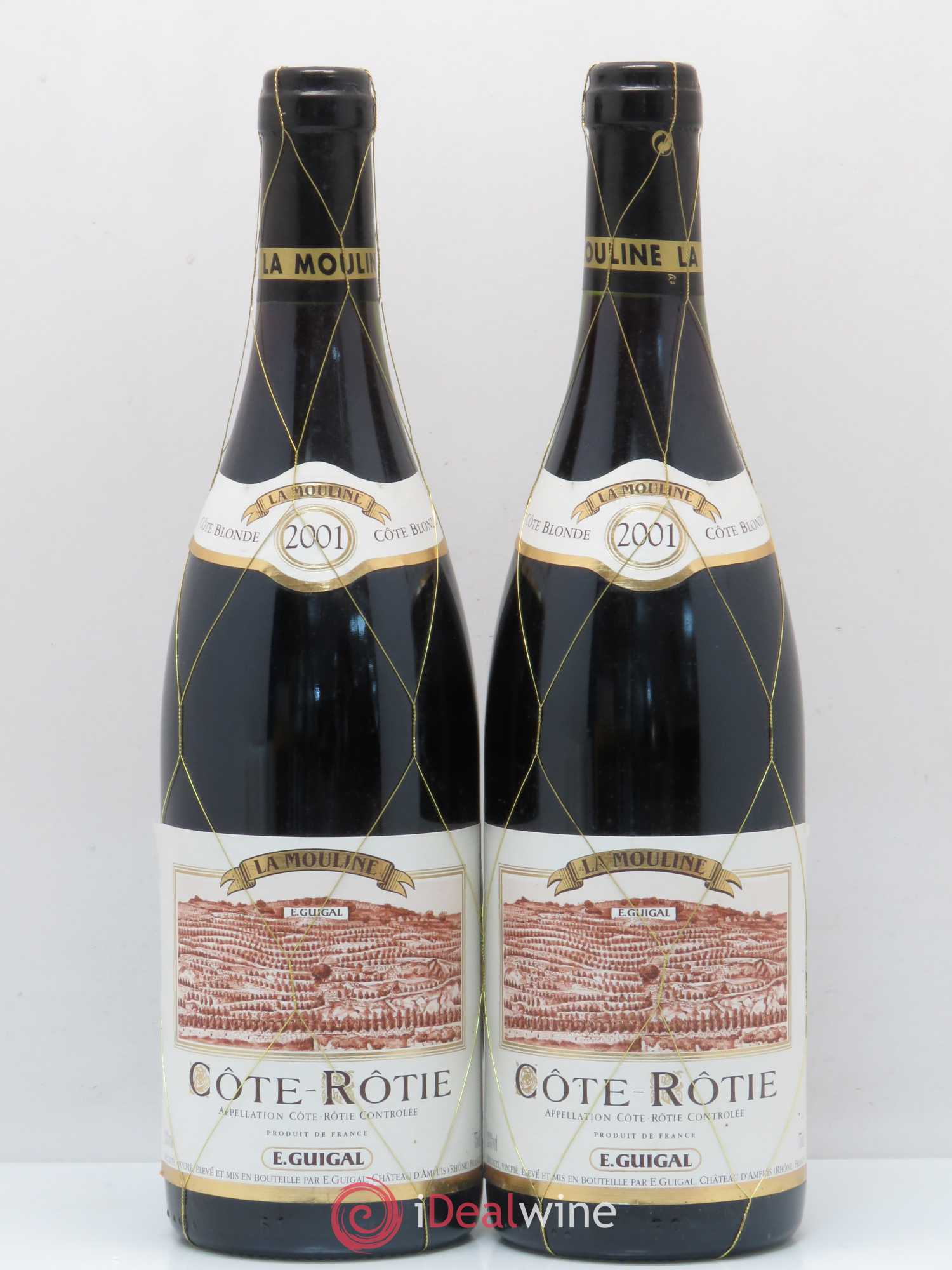 Côte-Rôtie La Mouline Guigal 2001 - Lot de 2 bouteilles - 0